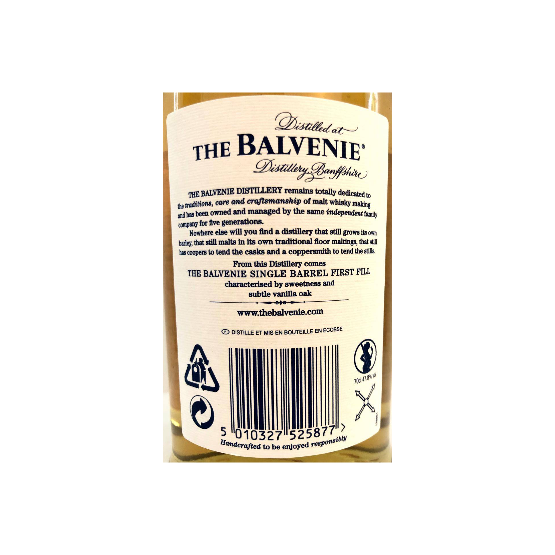 The Balvenie Single Cask 12 Years Single Malt Whisky 3