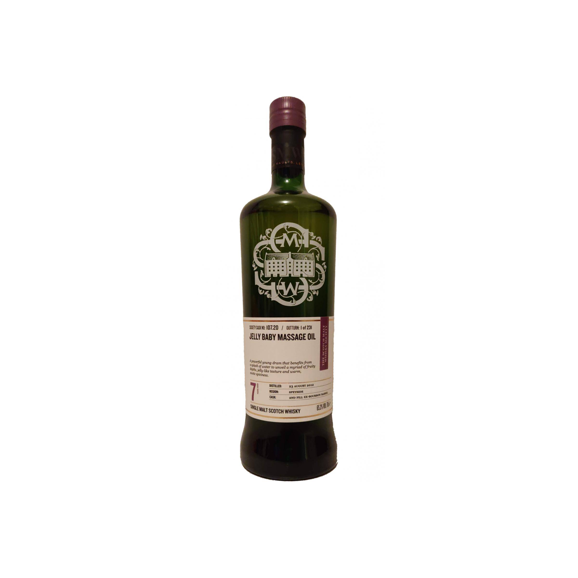 The Scotch Malt Whisky Society 2012 7 Years Single Malt Whisky