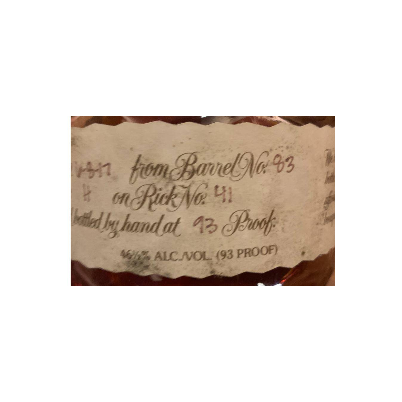 Blanton's Single Barrel Bourbon Whiskey Bourbon Whisky