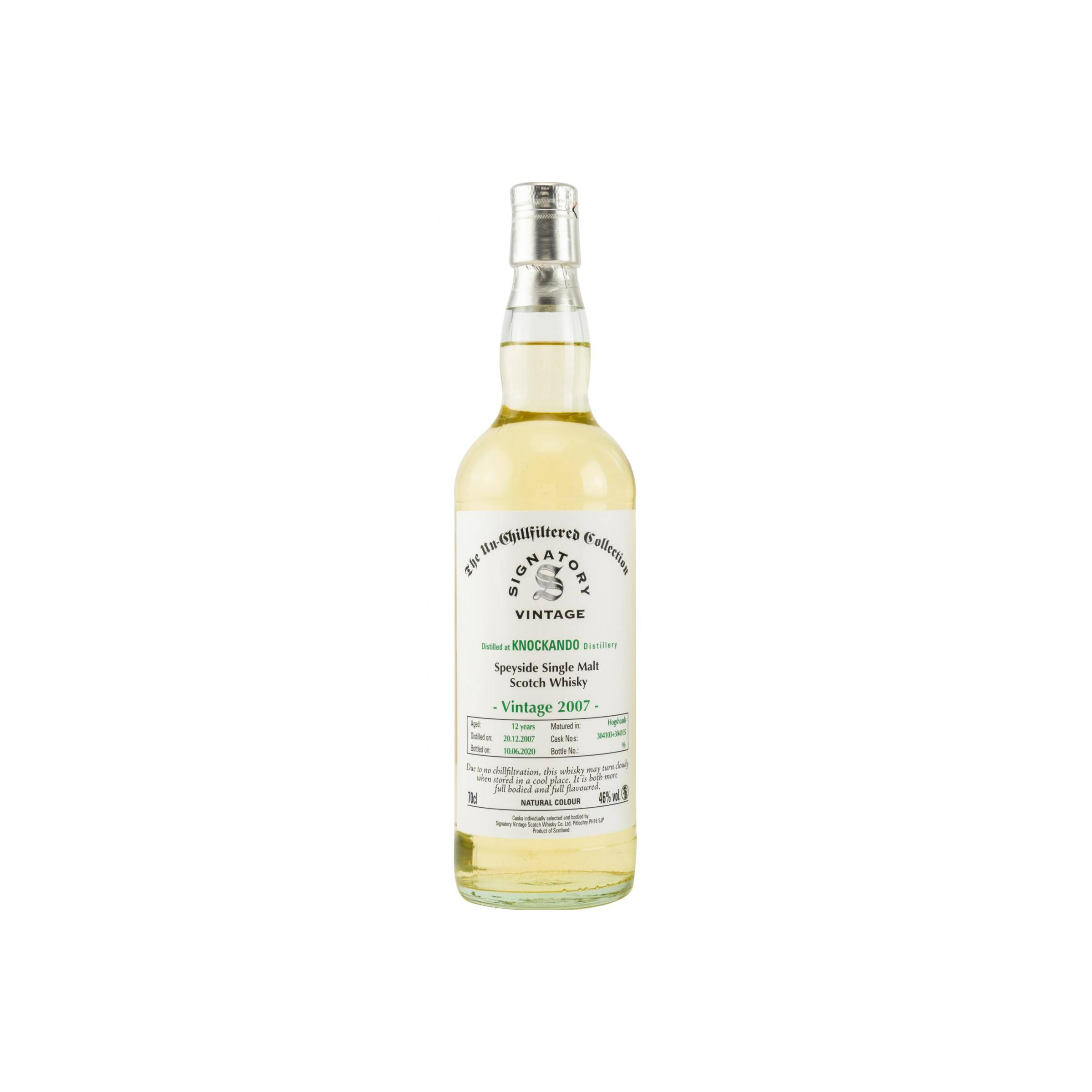 Knockando The Un-Chillfiltered Collection 2007 12 Years Single Malt Whisky