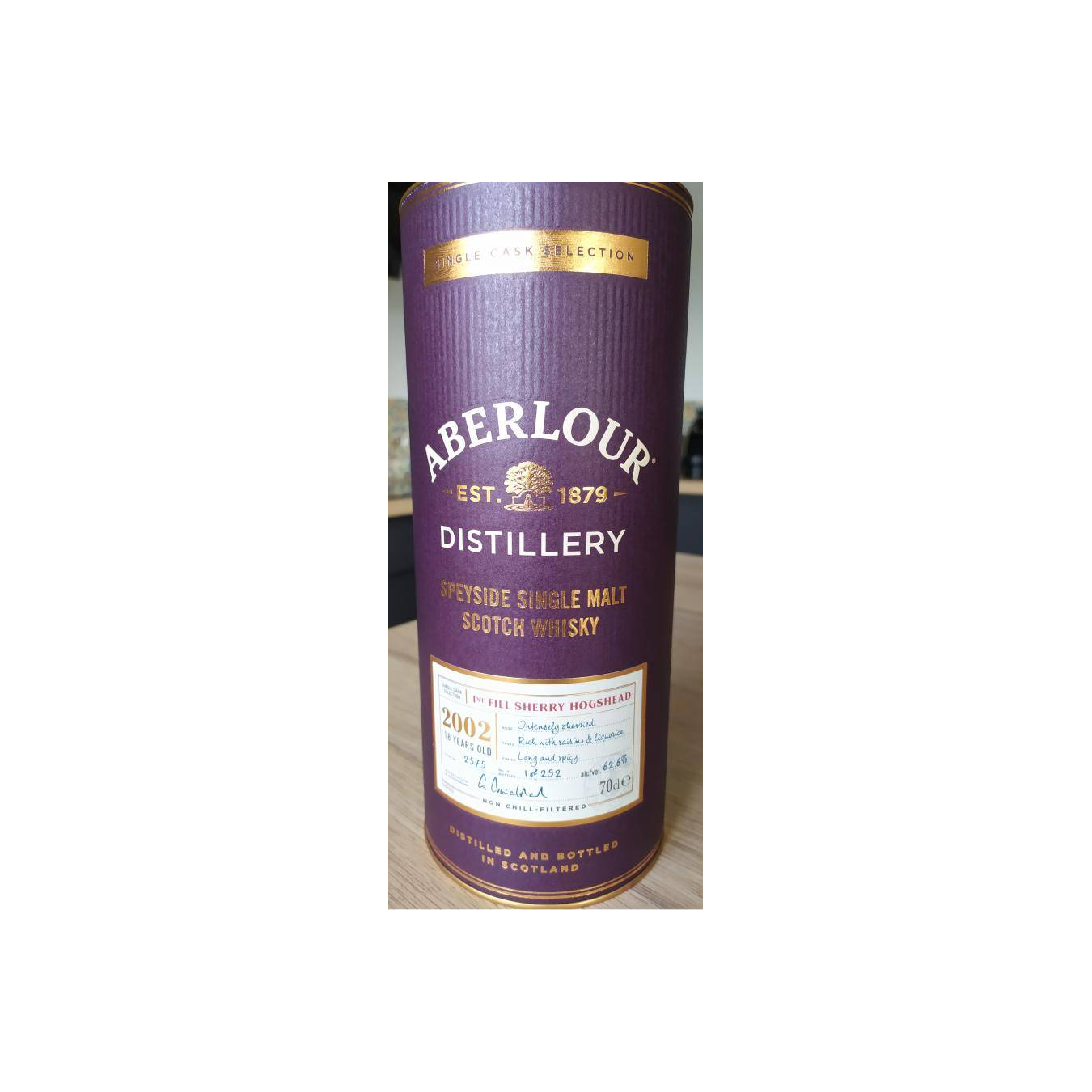 Aberlour 2002 18 Years Single Malt Whisky 2