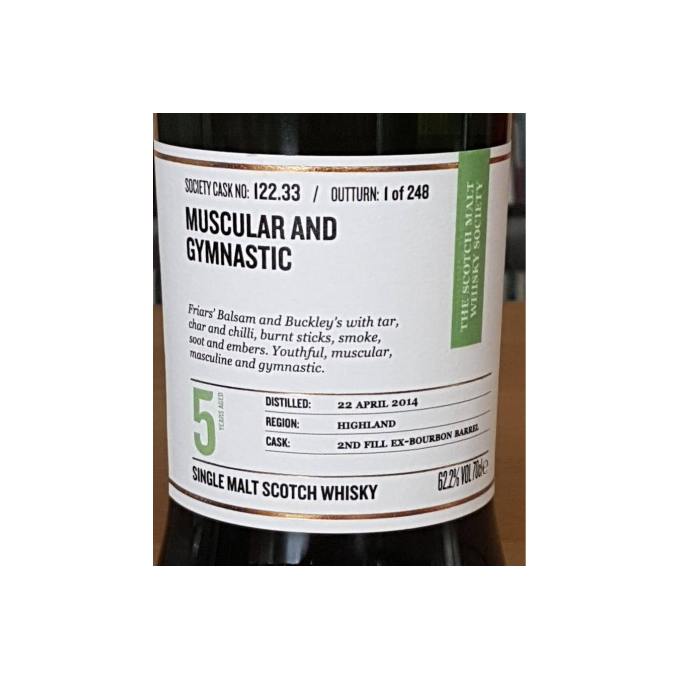 The Scotch Malt Whisky Society 2014 5 Years Single Malt Whisky 2