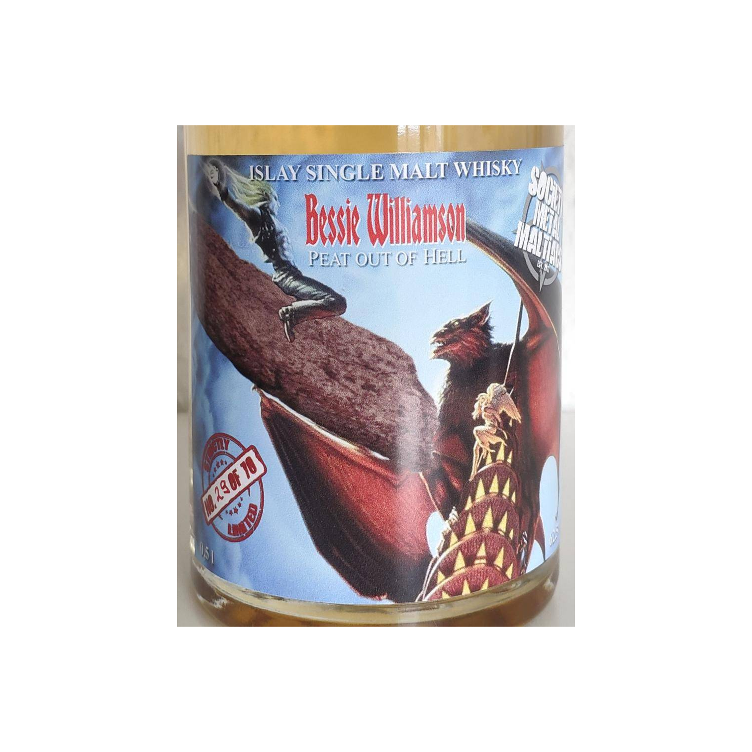 Islay Single Malt Whisky Bessie Williamson UD 2