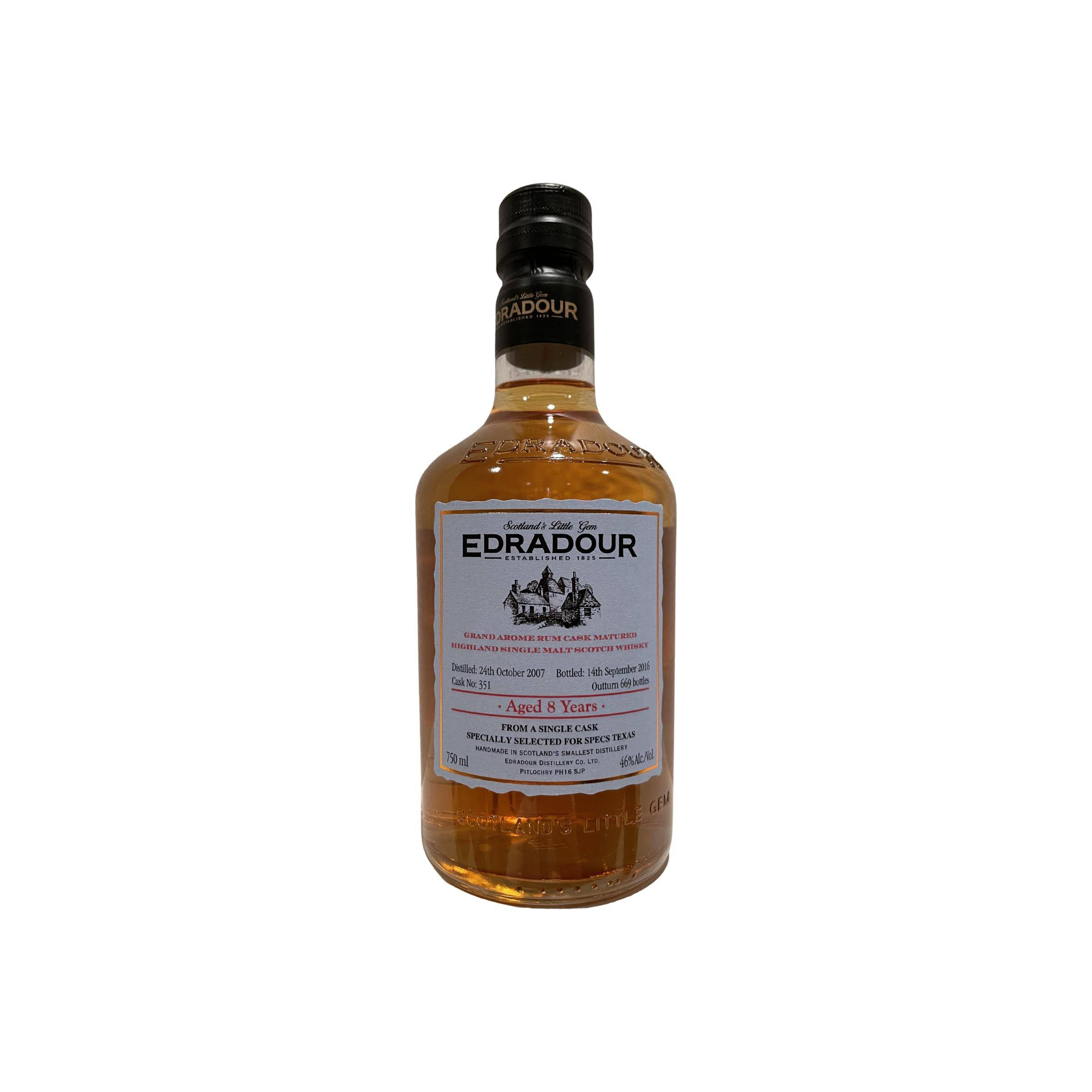 Edradour 2007 8 Years Single Malt Whisky