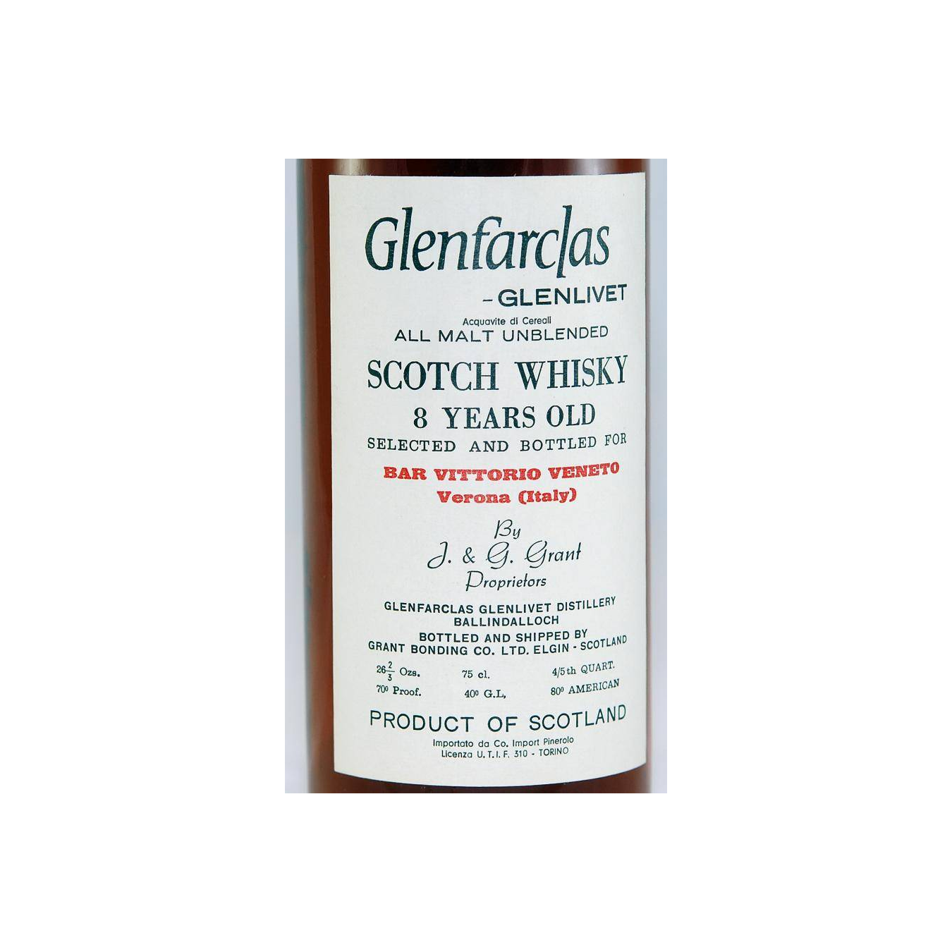 Glenfarclas 8 Years Single Malt Whisky 2