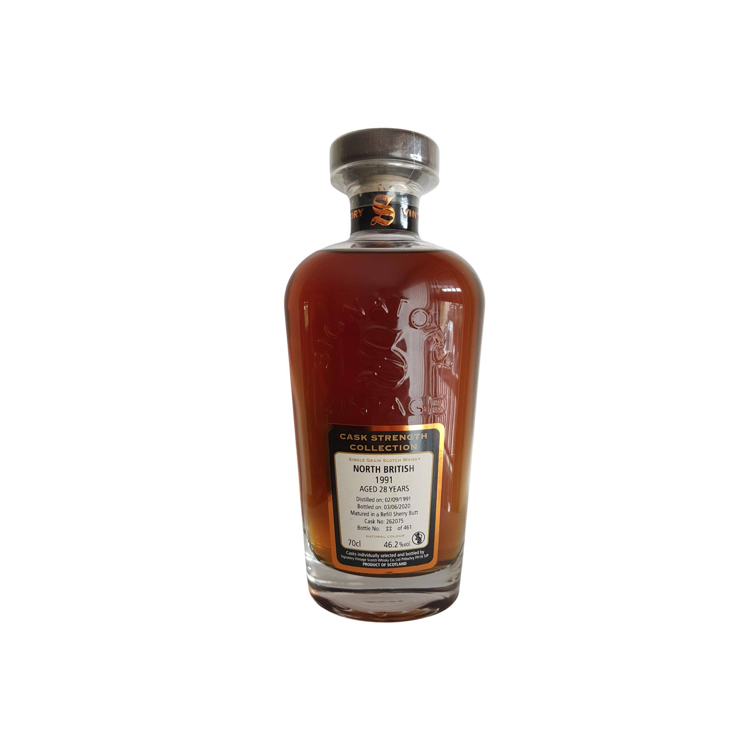 North British Cask Strength Collection 1991 28 Years Single Grain Whisky
