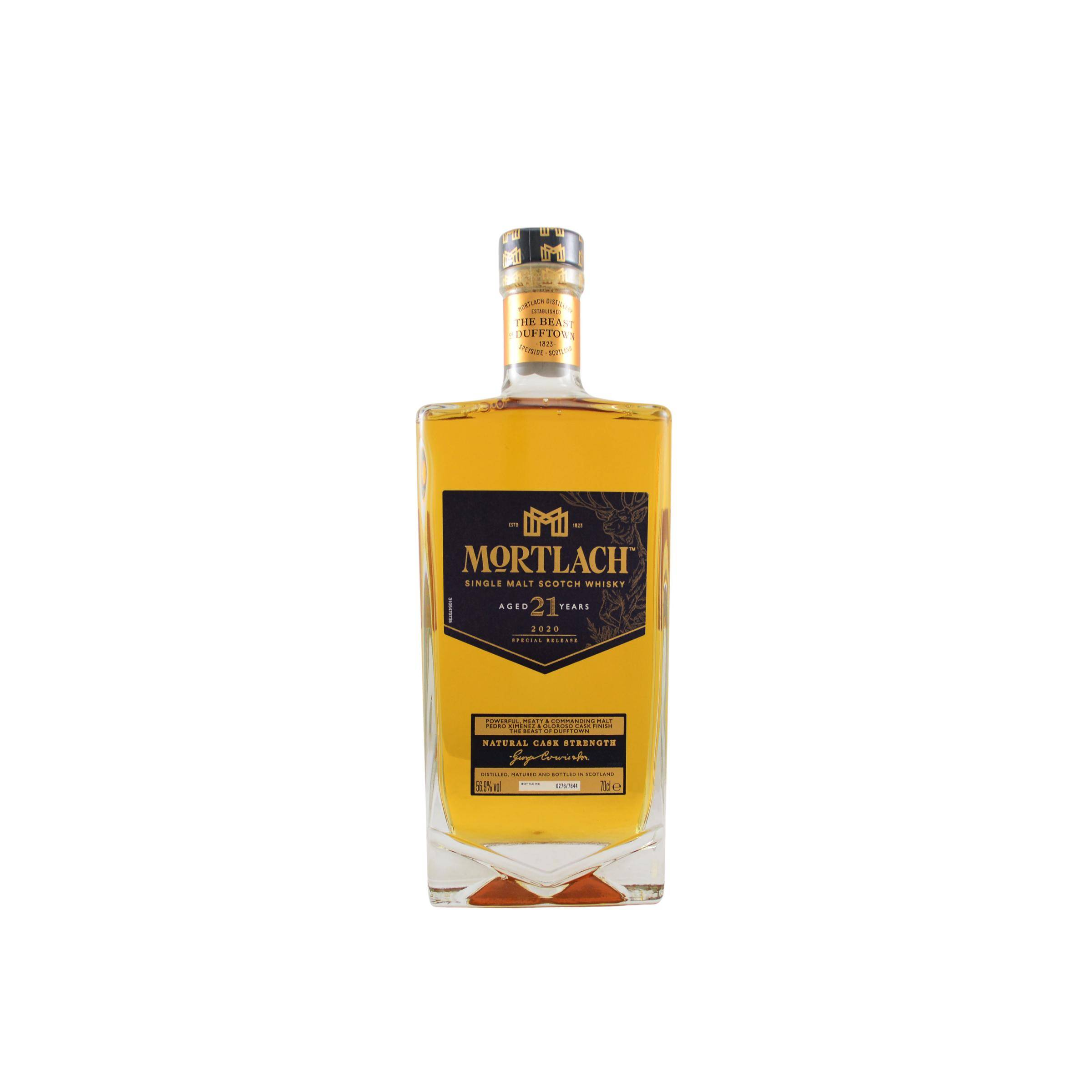 Mortlach 21 Years Single Malt Whisky