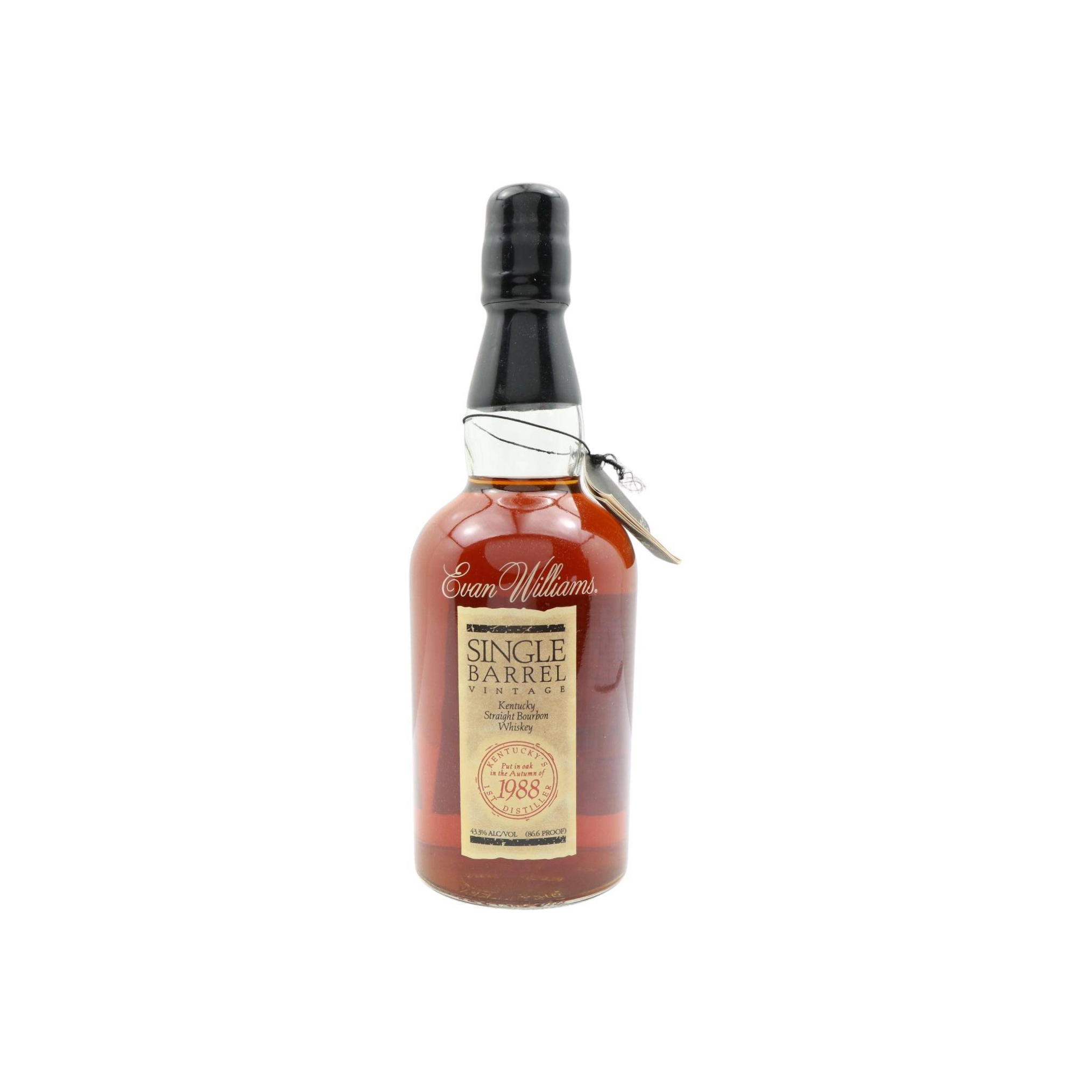 Evan Williams 1988 Bourbon Whisky