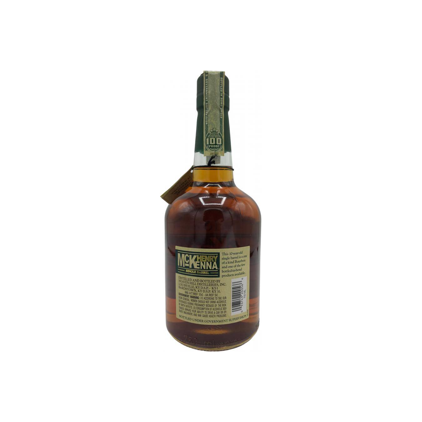 Henry McKenna Single Cask 2009 10 Years Bourbon Whisky 2
