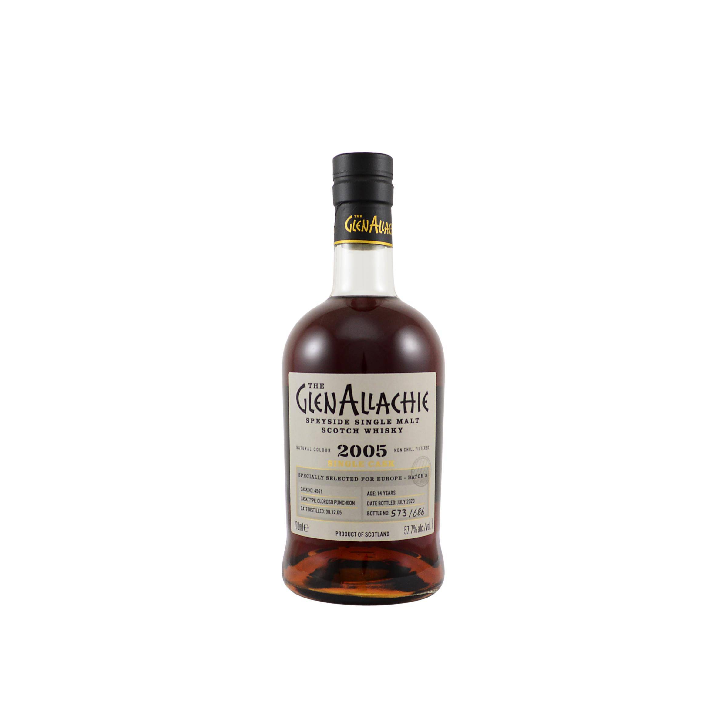 The GlenAllachie Single Cask 2005 14 Years Single Malt Whisky