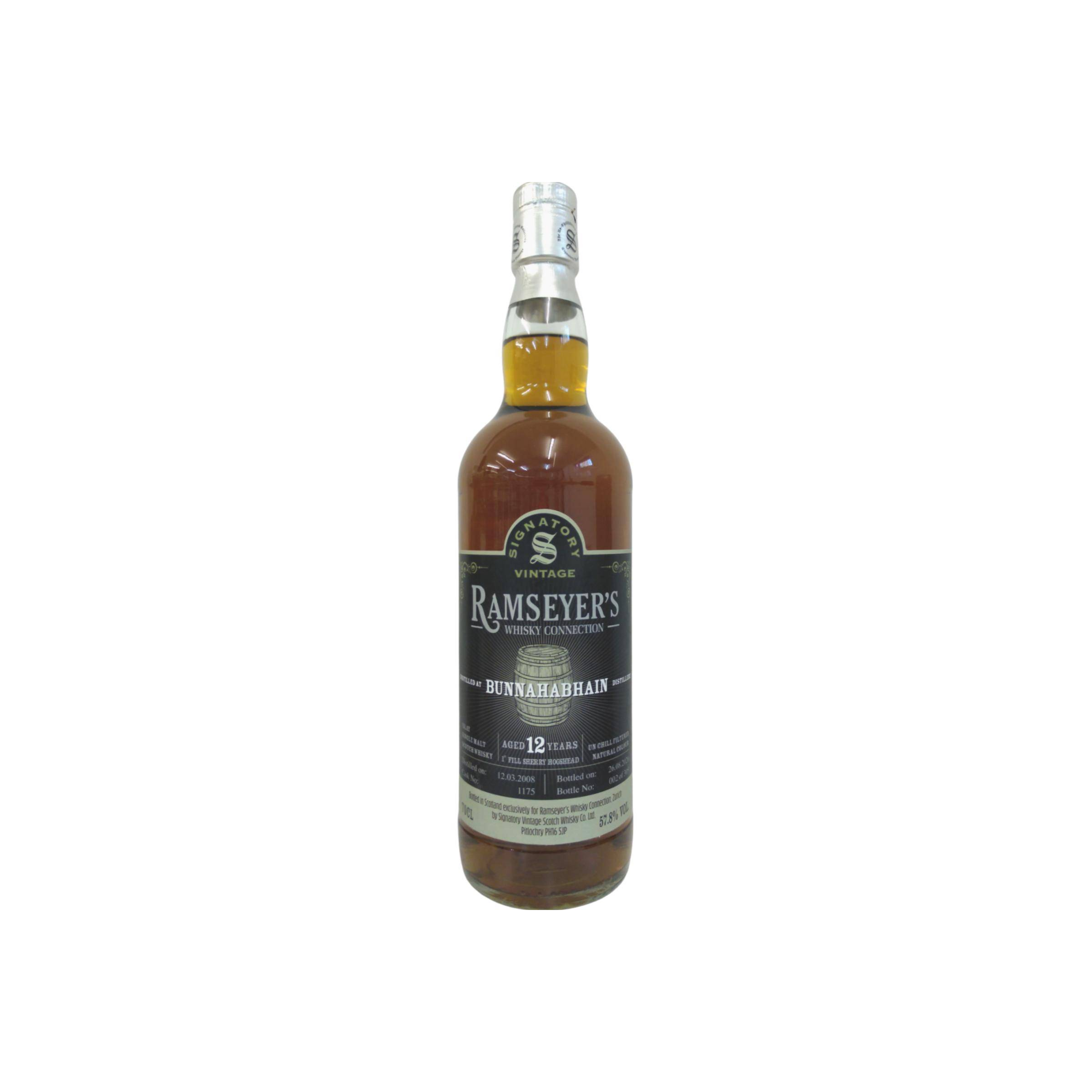 Bunnahabhain The Un-Chillfiltered Collection 2008 12 Years Single Malt Whisky