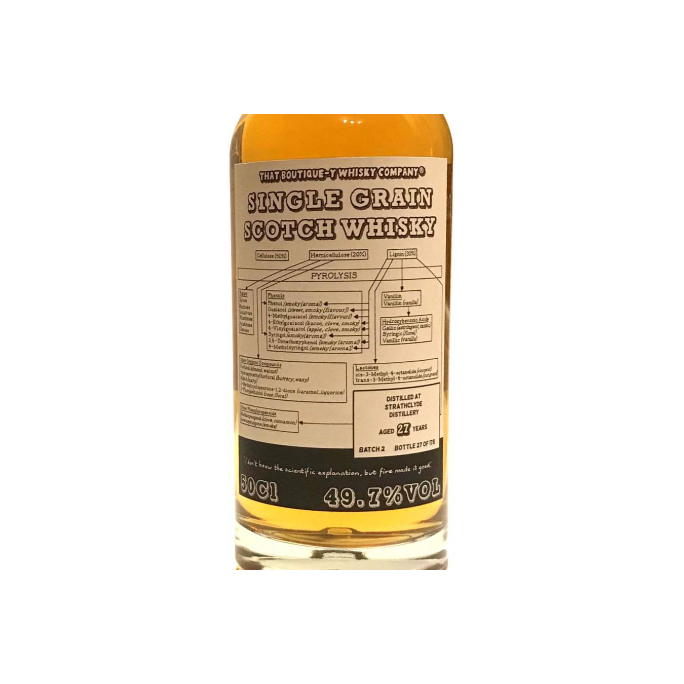 Strathclyde 27 Years Single Grain Whisky 3