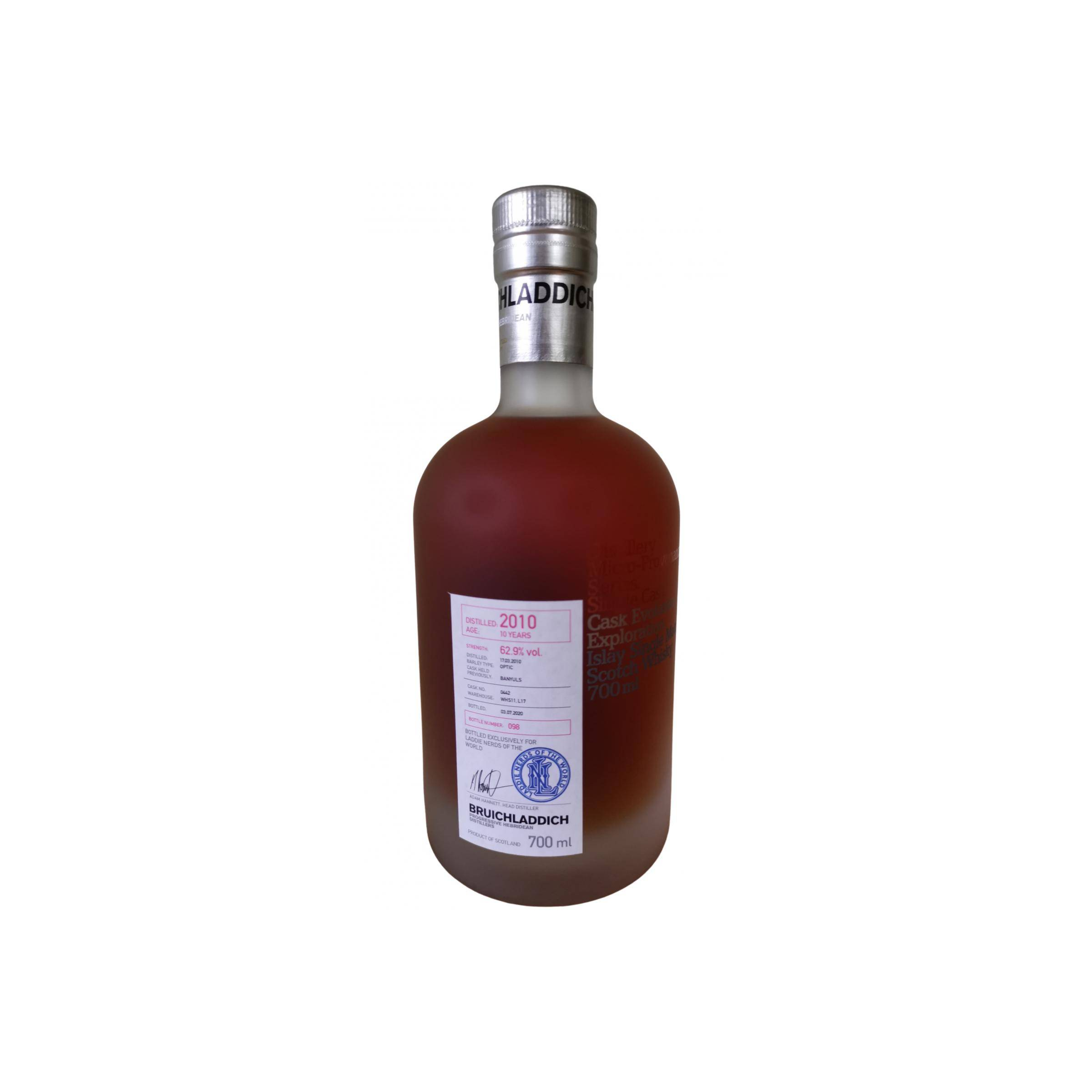 Bruichladdich 2010 10 Years Single Malt Whisky