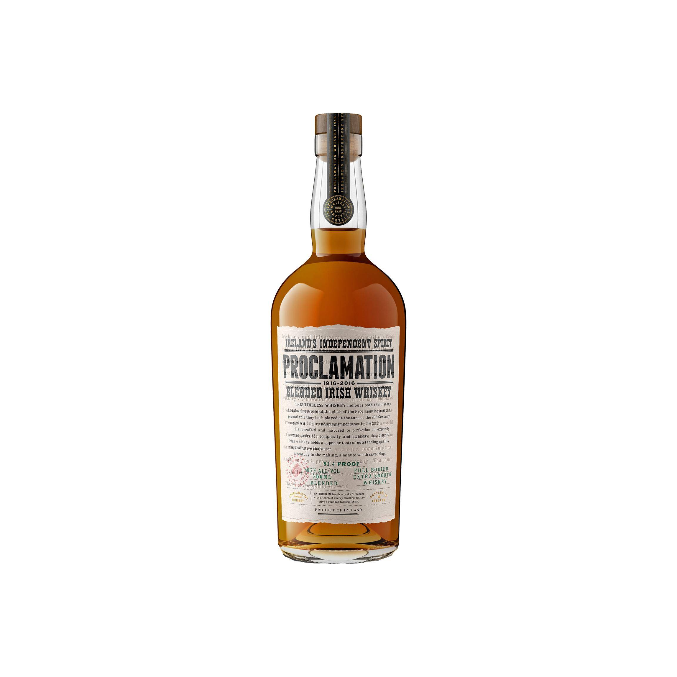 Proclamation Blended Irish Whiskey ITUT