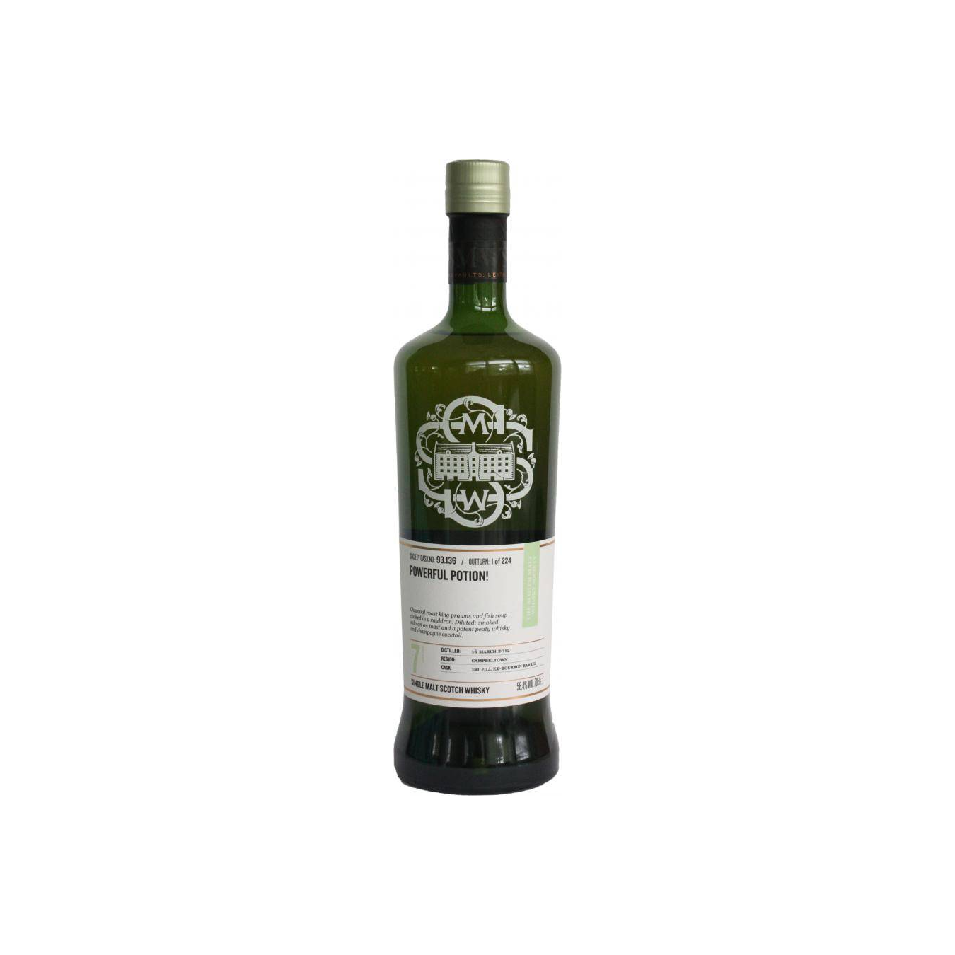 The Scotch Malt Whisky Society 2012 7 Years Single Malt Whisky