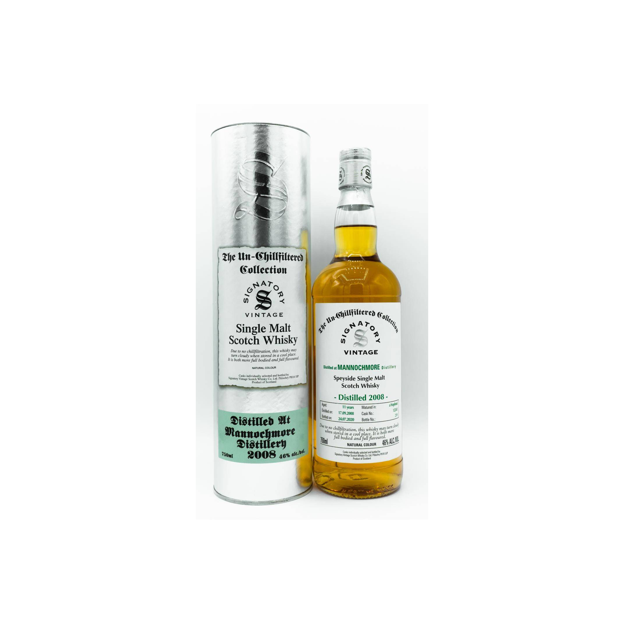 Mannochmore The Un-Chillfiltered Collection 2008 11 Years Single Malt Whisky 2