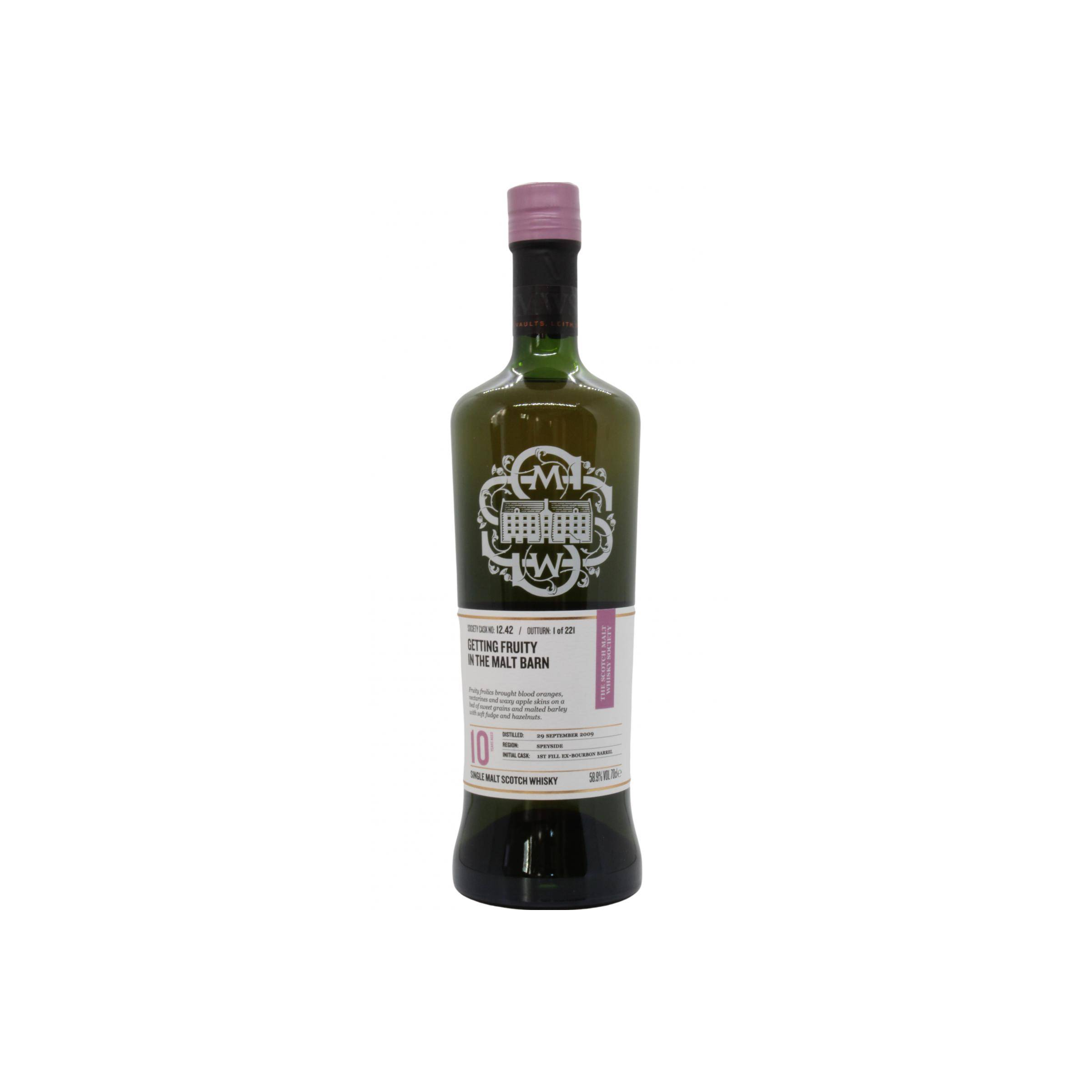 The Scotch Malt Whisky Society 2009 10 Years Single Malt Whisky
