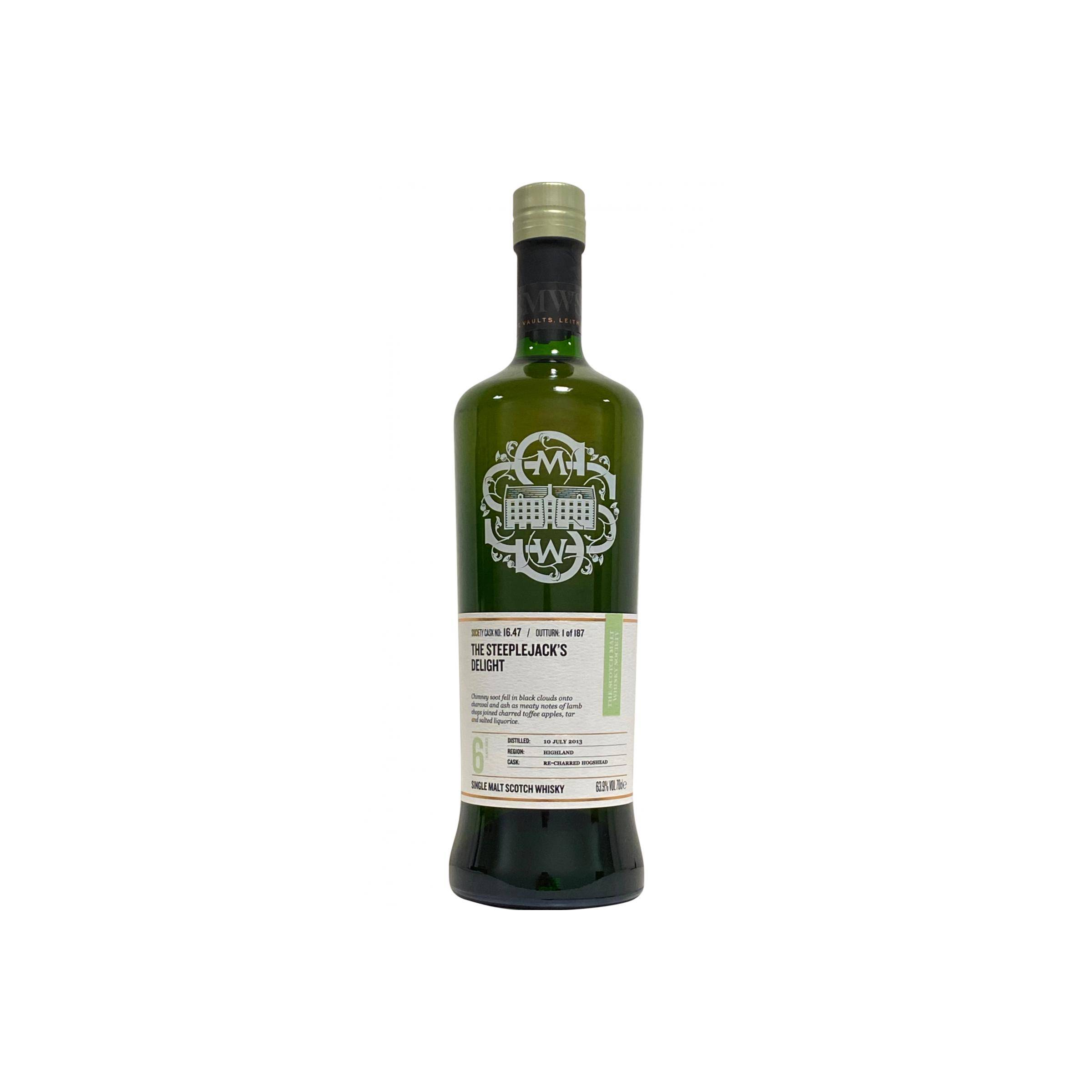 The Scotch Malt Whisky Society 2013 6 Years Single Malt Whisky