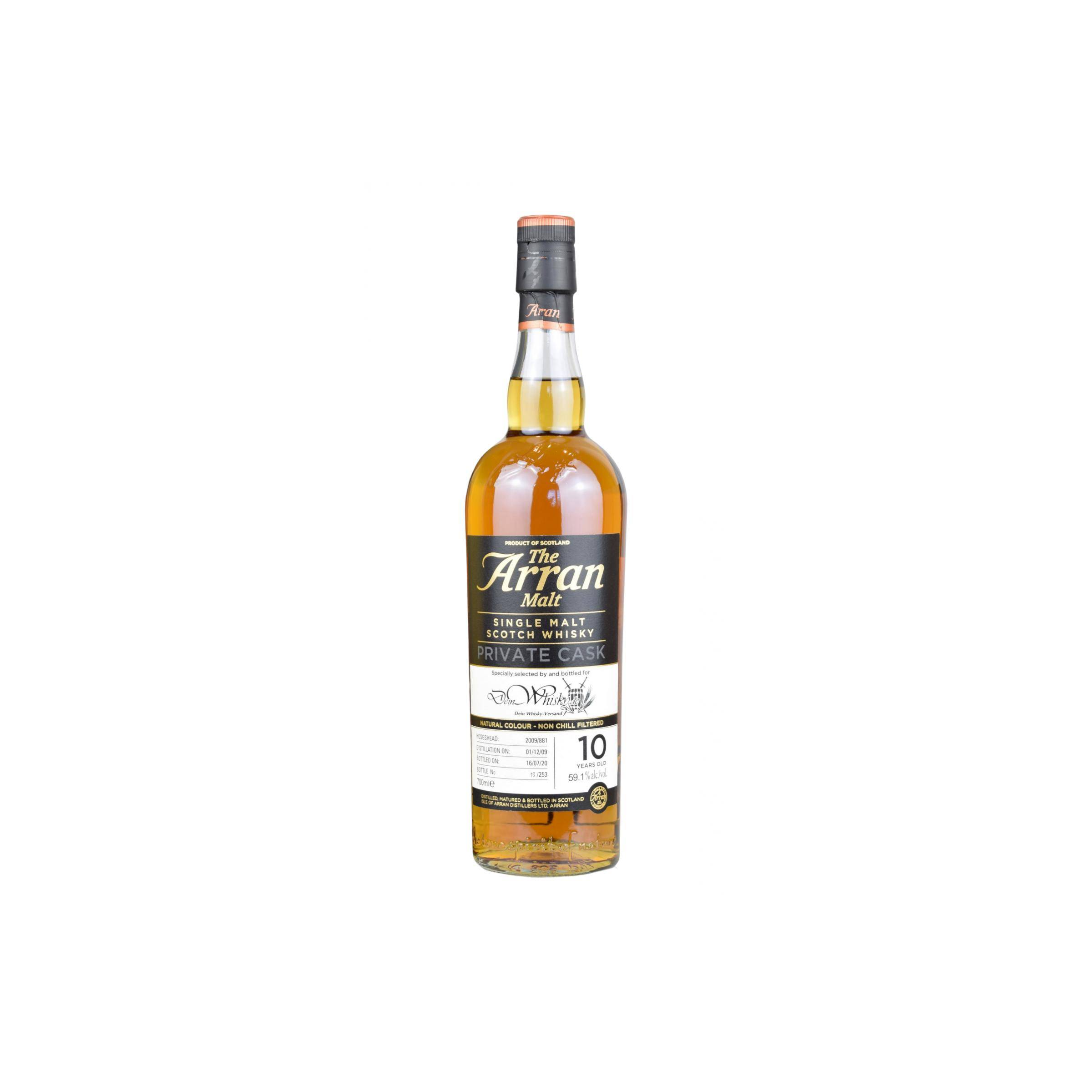 Arran Private Cask 2009 10 Years Single Malt Whisky 2
