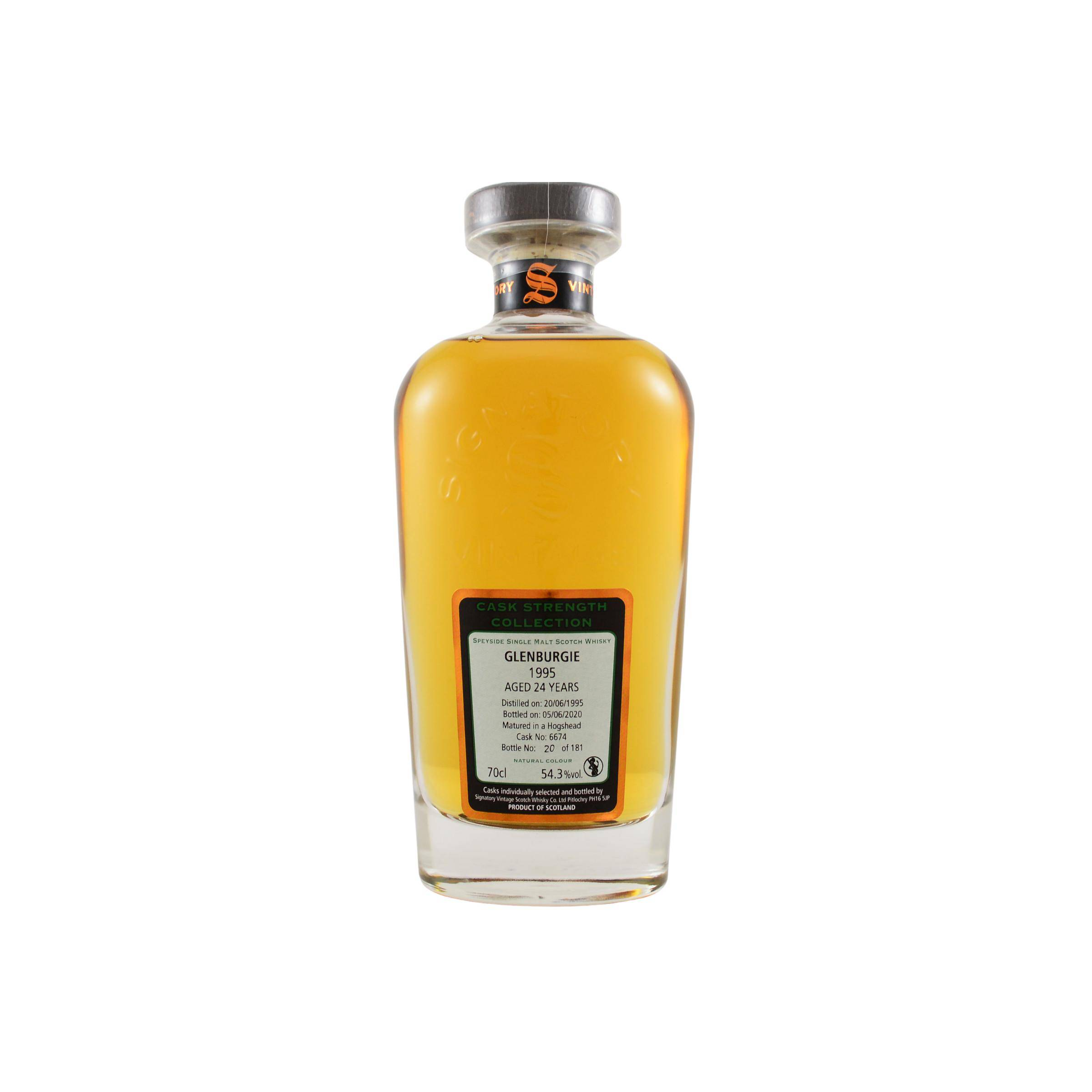 Glenburgie Cask Strength Collection 1995 24 Years Single Malt Whisky