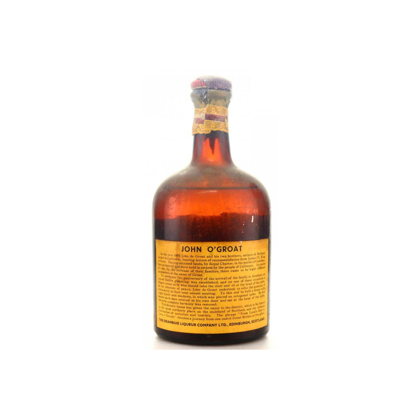 John O'Groat's Scots Liqueur Whisky 2