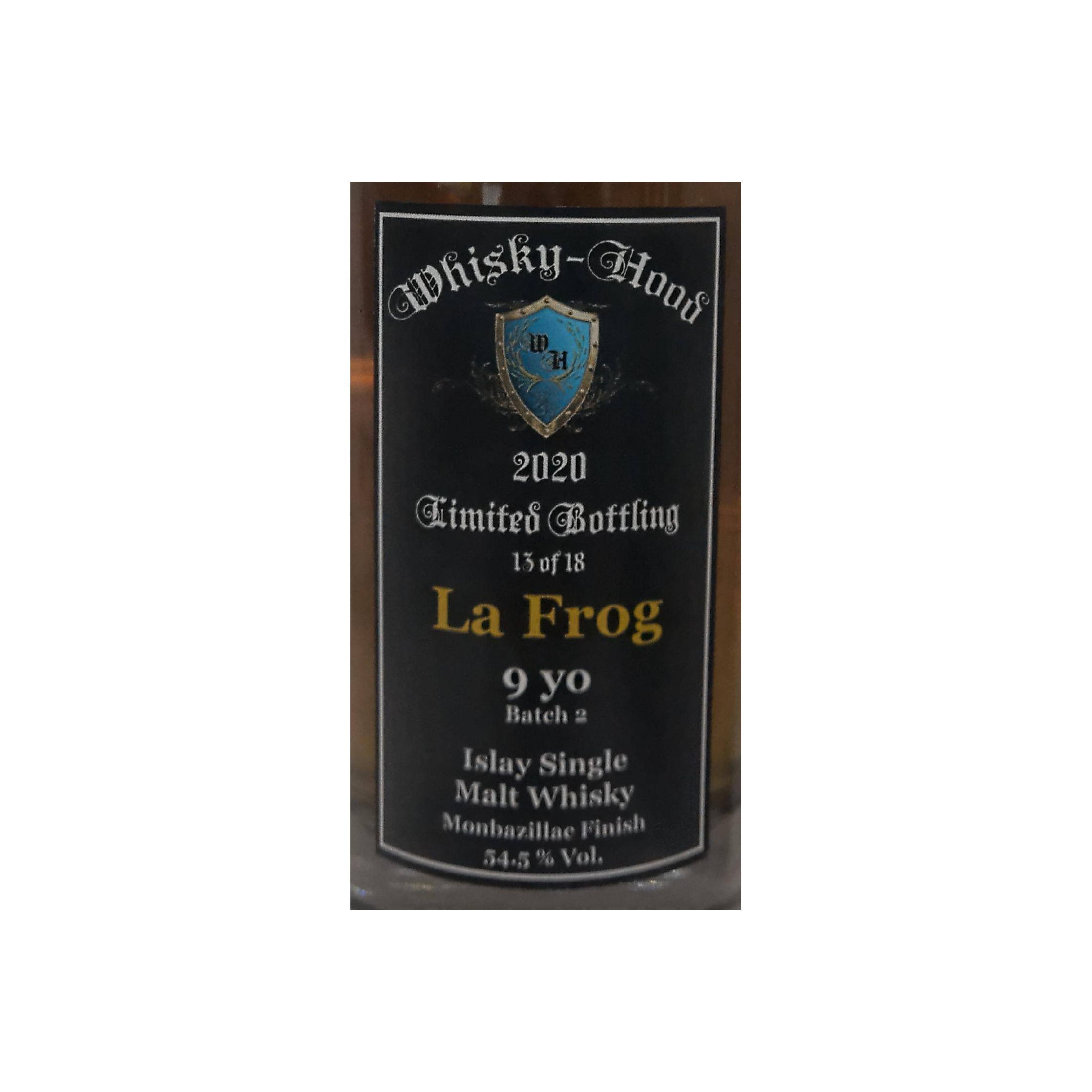 Islay Single Malt Whisky La Frog WhHd 2