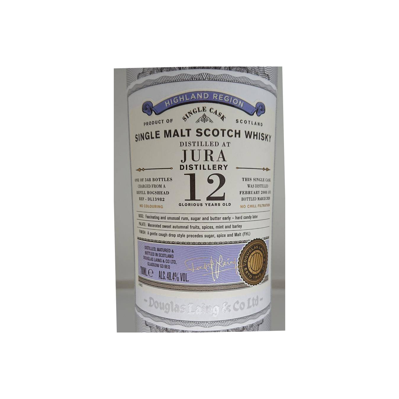 Jura Old Particular 2008 12 Years Single Malt Whisky 3