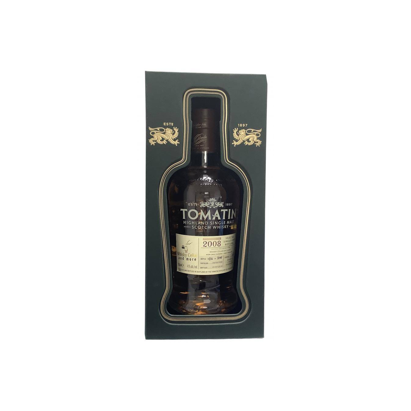 Tomatin Individual Cask Bottling 2008 11 Years Single Malt Whisky 2