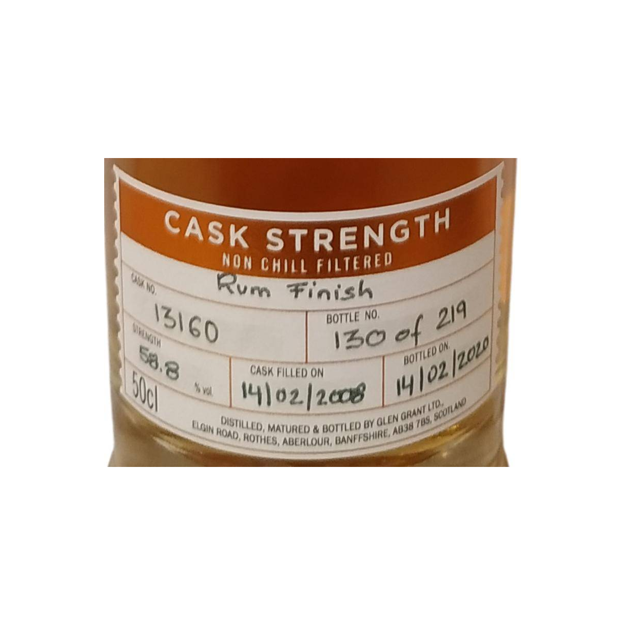 Glen Grant Limited Edition 2008 12 Years Single Malt Whisky 2