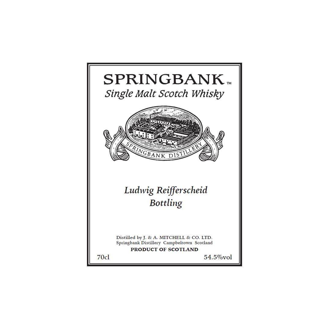 Springbank 1996 24 Years Single Malt Whisky 3