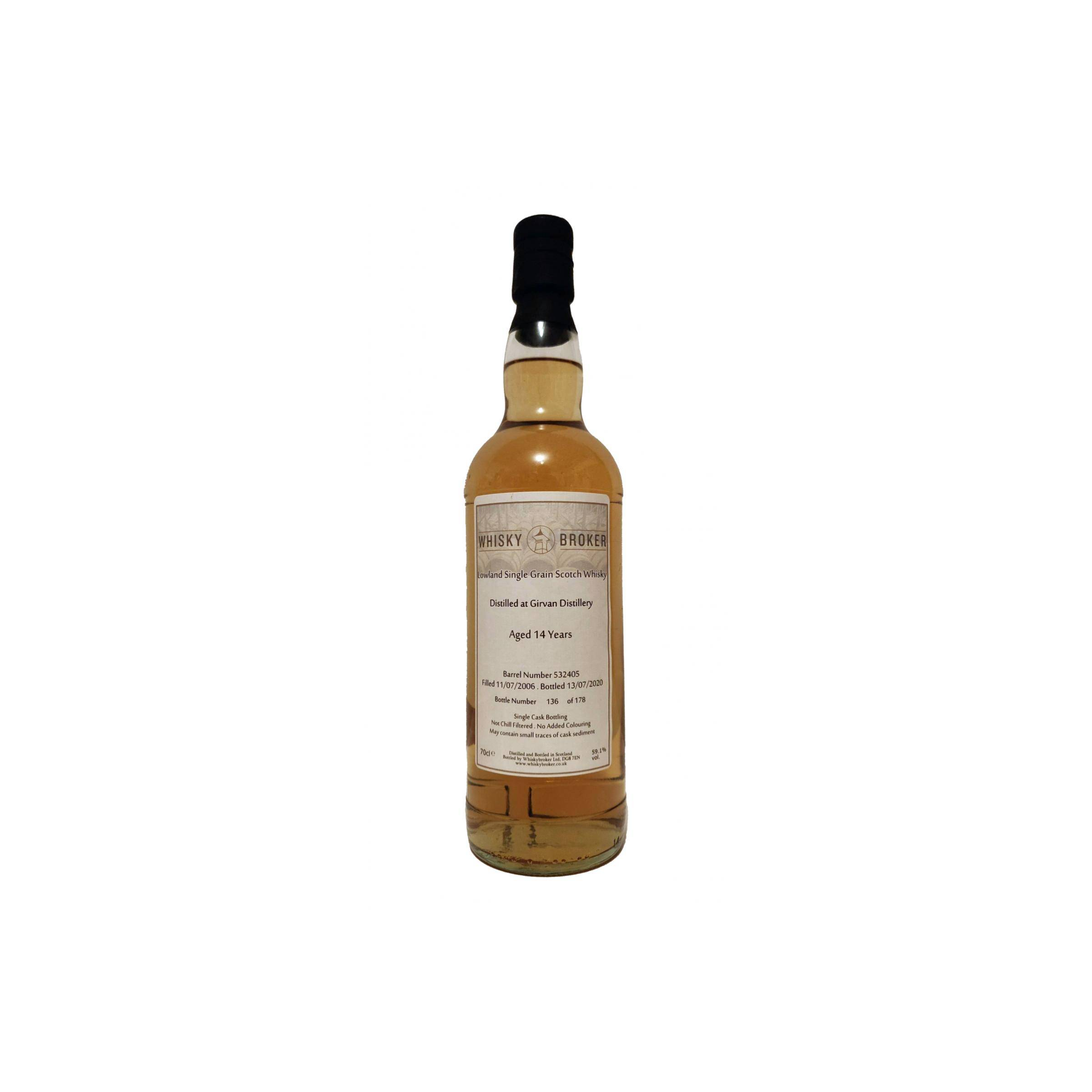 Girvan 2006 14 Years Single Grain Whisky