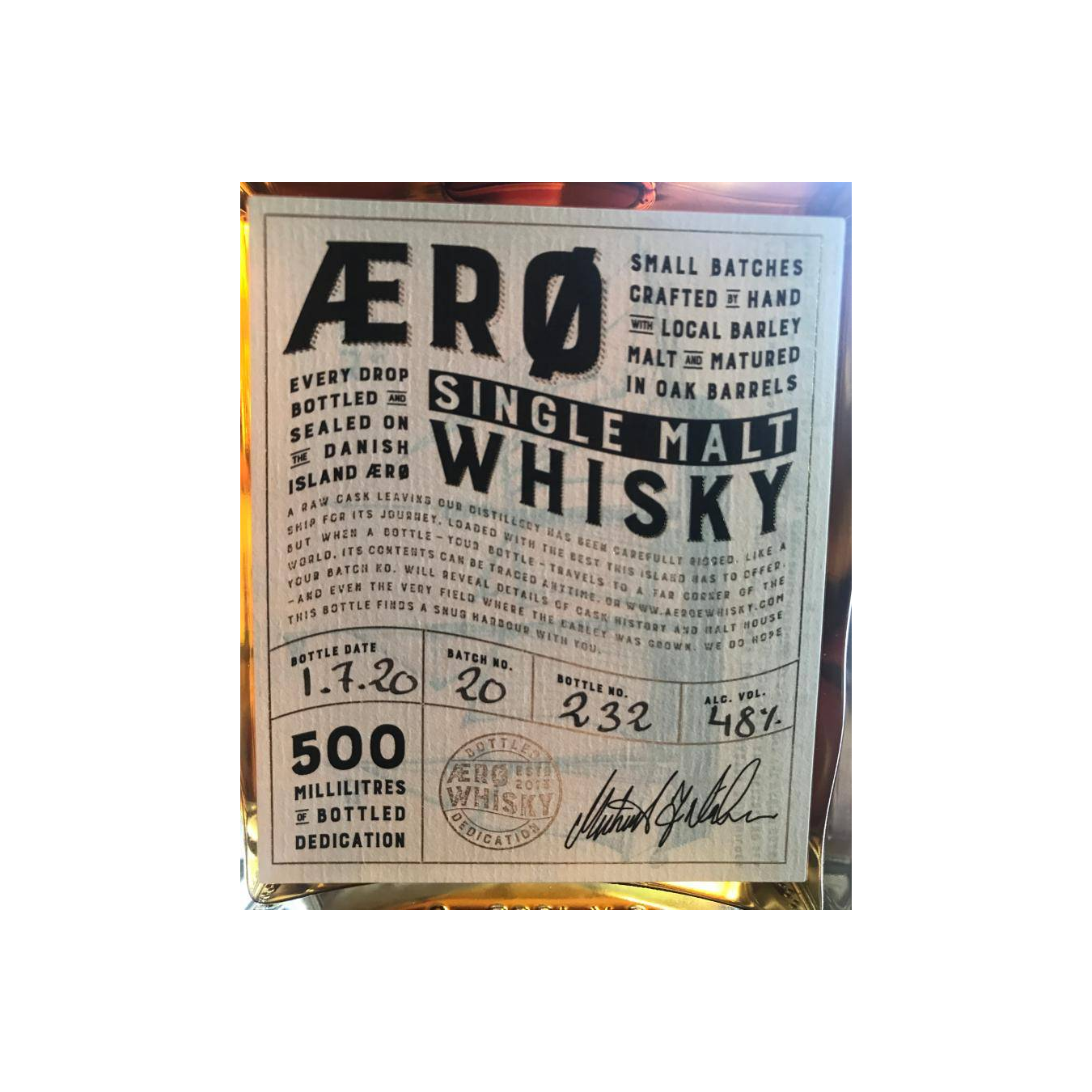 Ærø Whisky Single Malt Whisky
