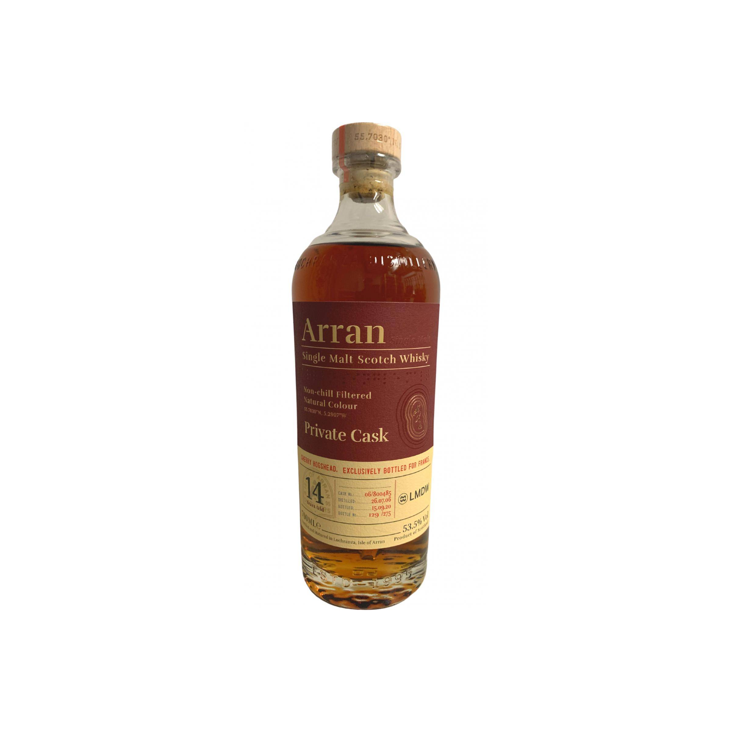 Arran Private Cask 2006 14 Years Single Malt Whisky