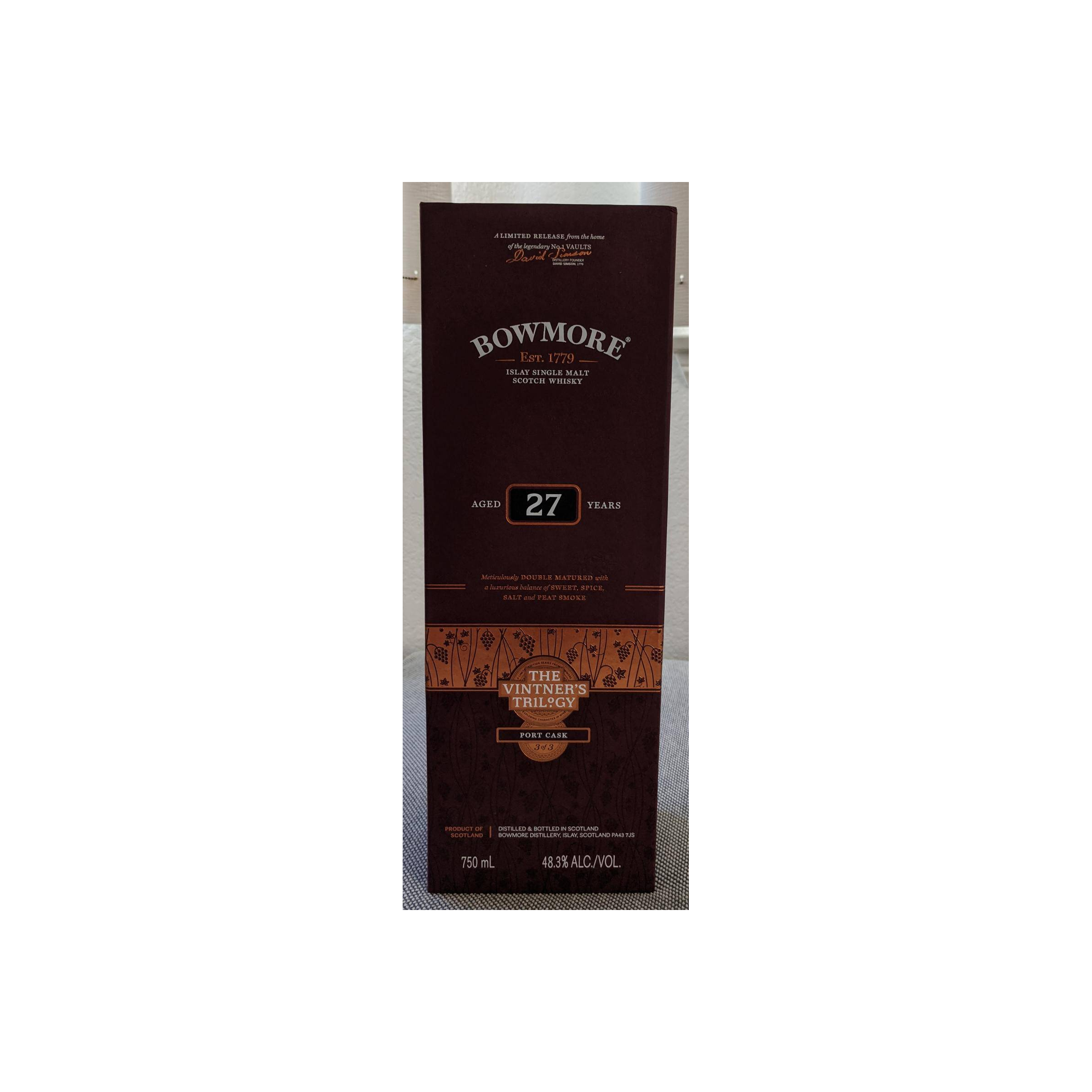 Bowmore 27 Years Single Malt Whisky 2
