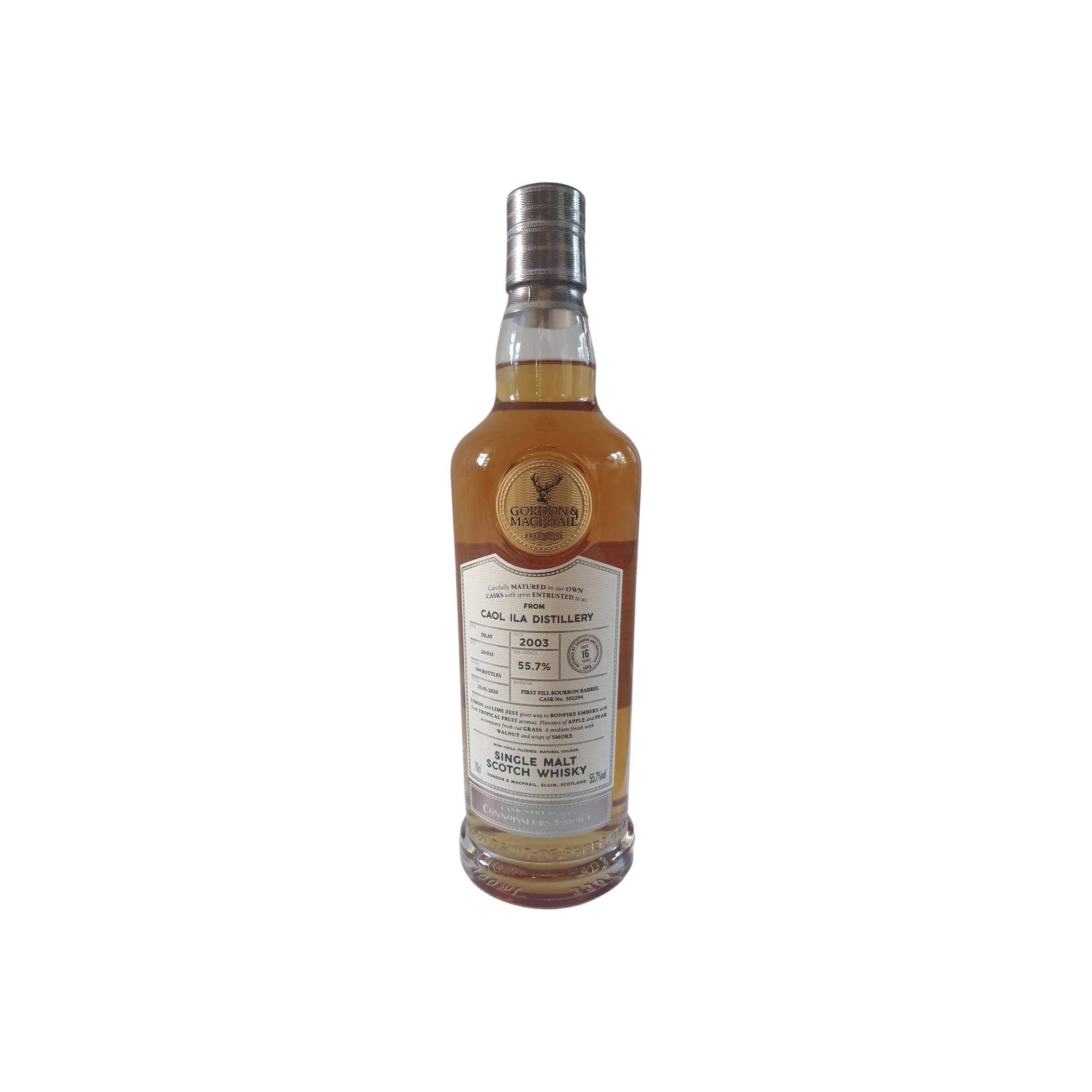 Caol Ila Connoisseurs Choice - Cask Strength 2003 16 Years Single Malt Whisky