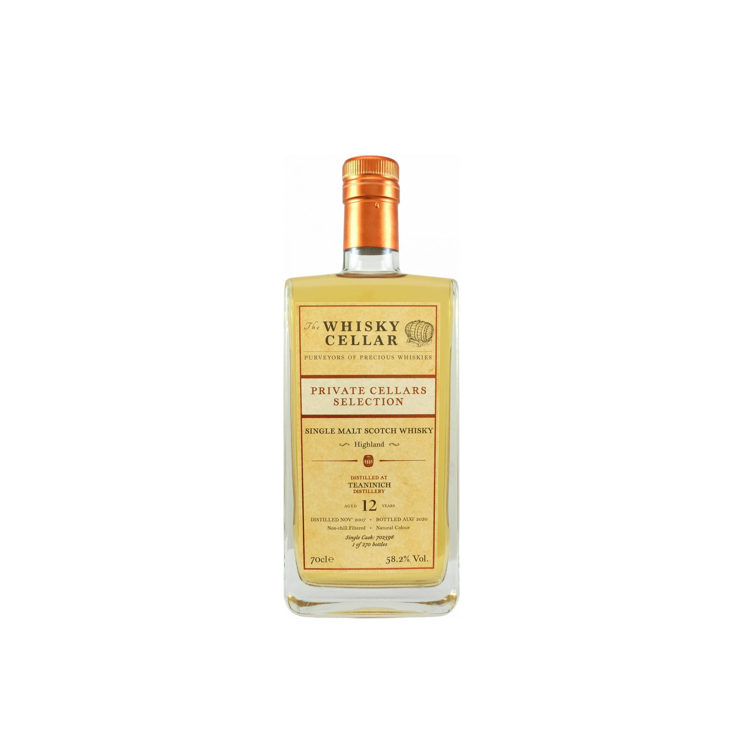 Teaninich 2007 12 Years Single Malt Whisky