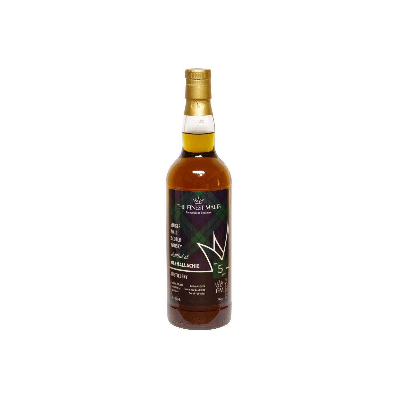 The GlenAllachie 2014 5 Years Single Malt Whisky