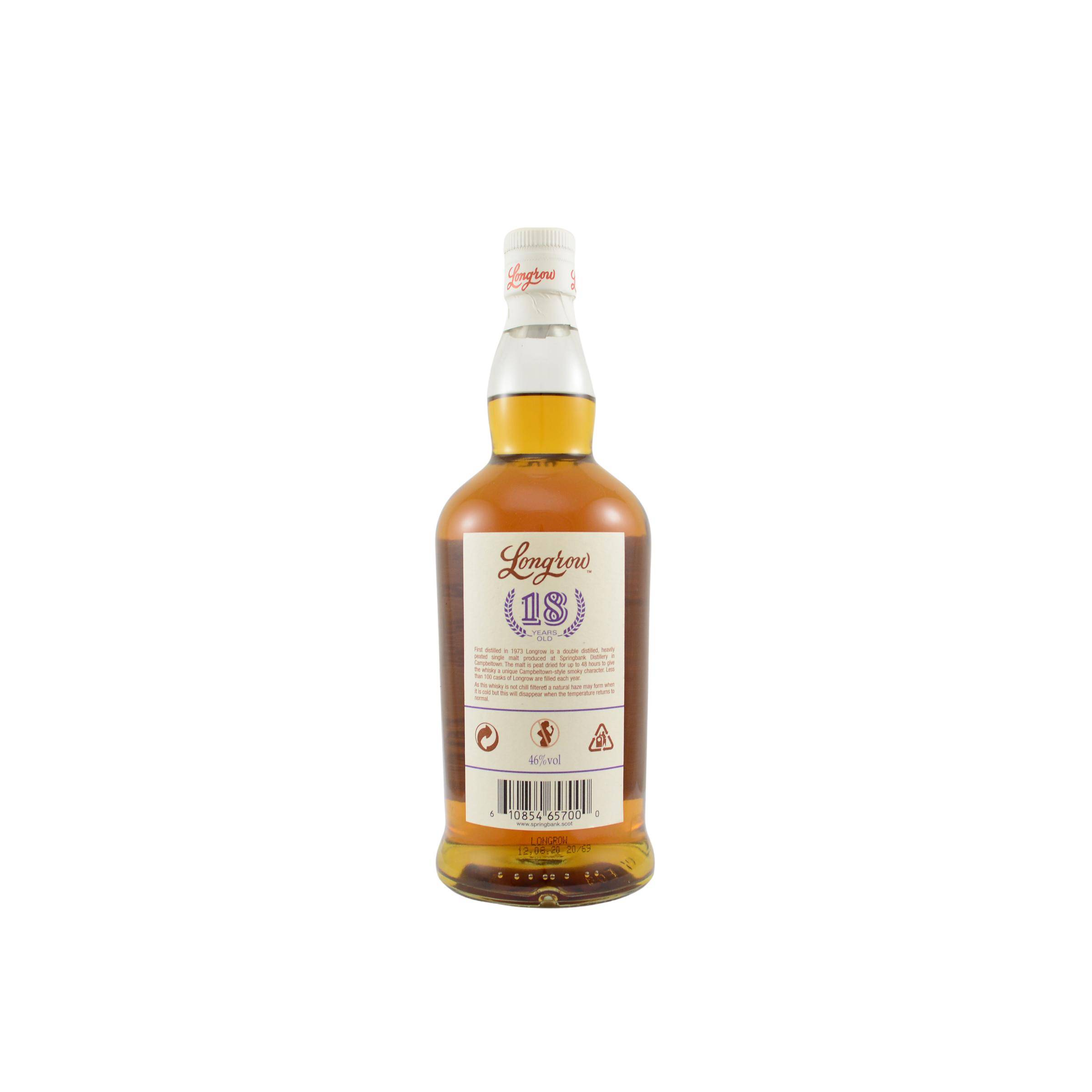 Longrow 18 Years Single Malt Whisky 2
