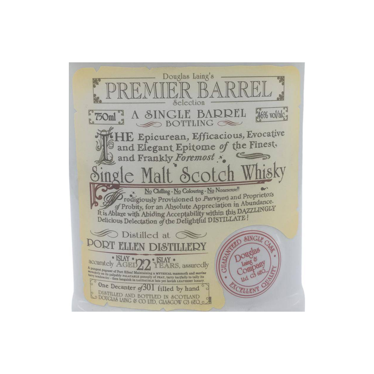 Port Ellen 22 Years Single Malt Whisky 2