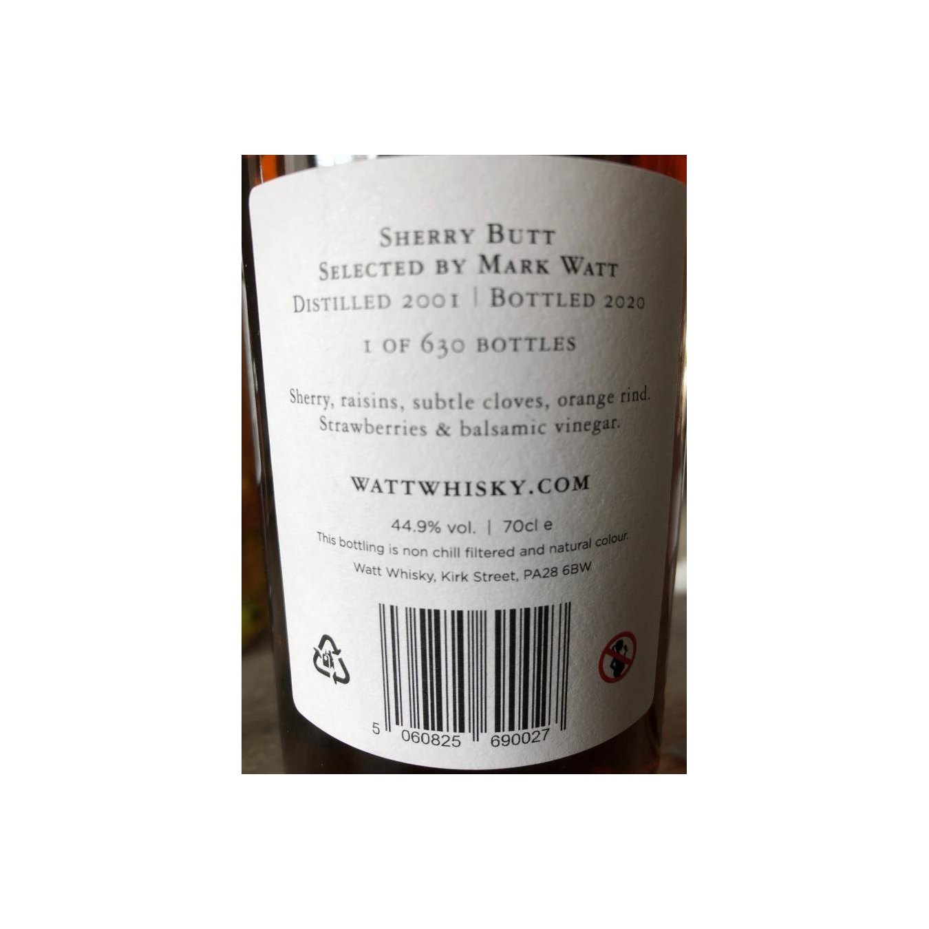 Blended Malt Scotch Whisky 19-year-old CWCL 2