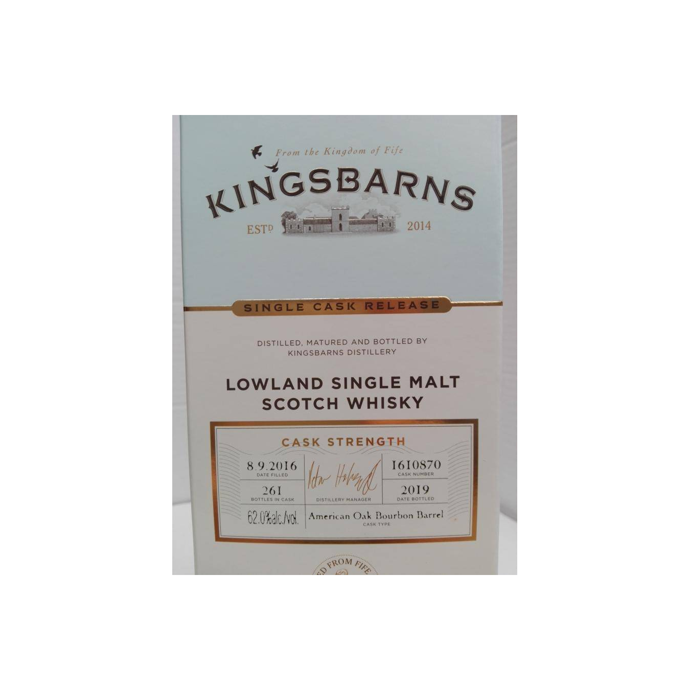 Kingsbarns 2016 2 Years Single Malt Whisky 3