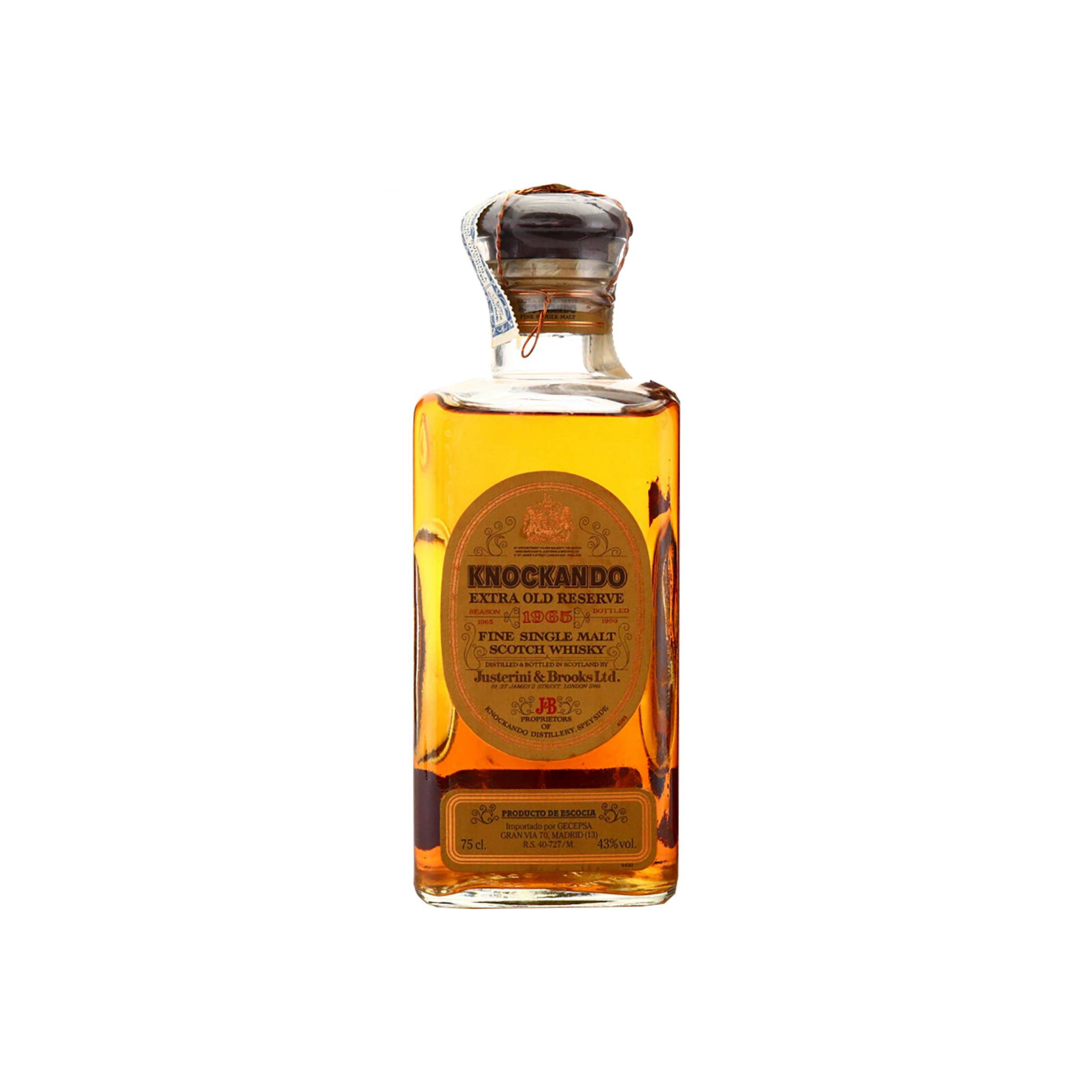 Knockando 1965 24 Years Single Malt Whisky