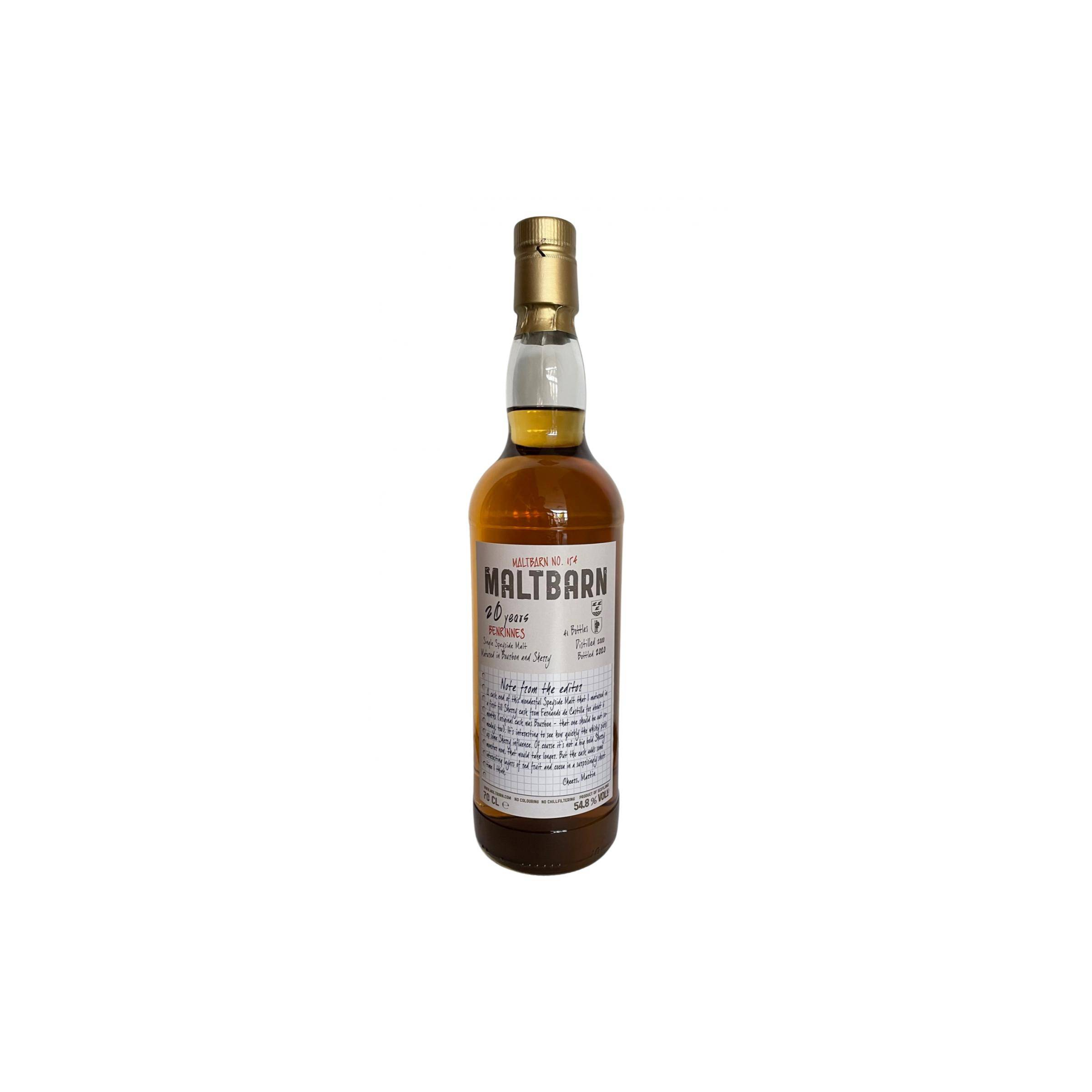 Benrinnes 2000 20 Years Single Malt Whisky