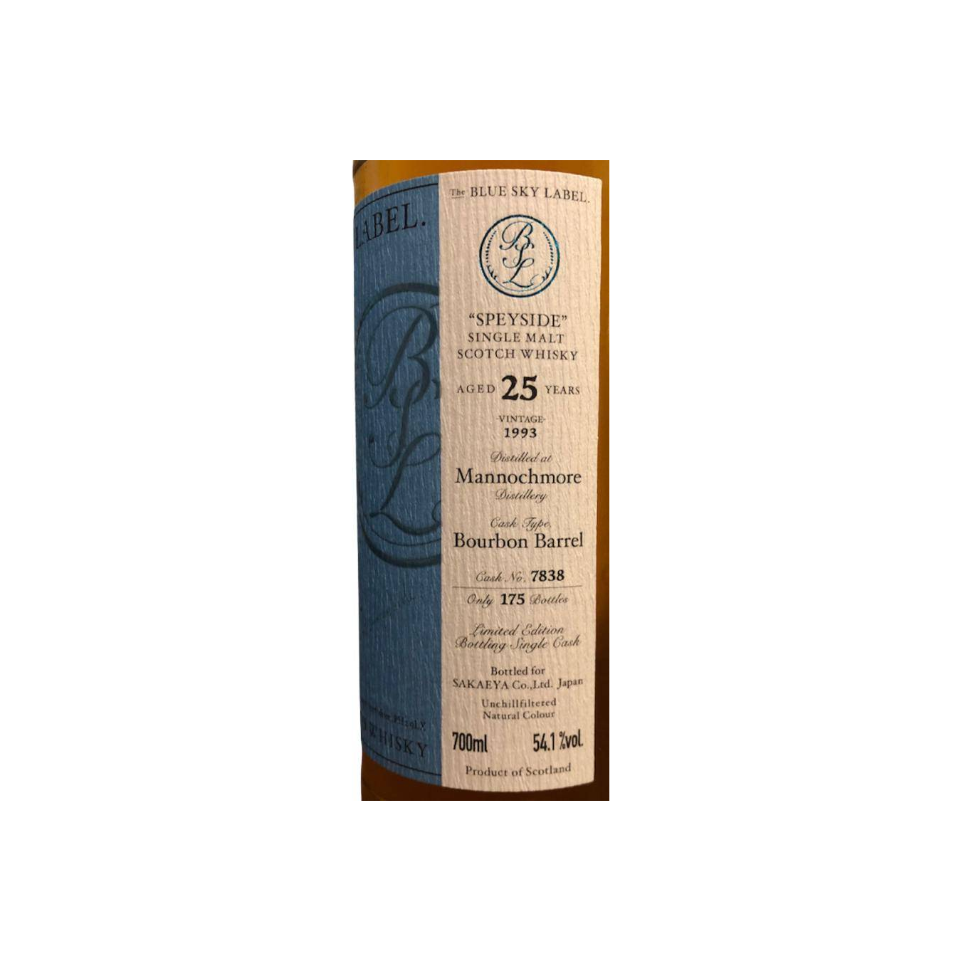 Mannochmore 1993 25 Years Single Malt Whisky 2