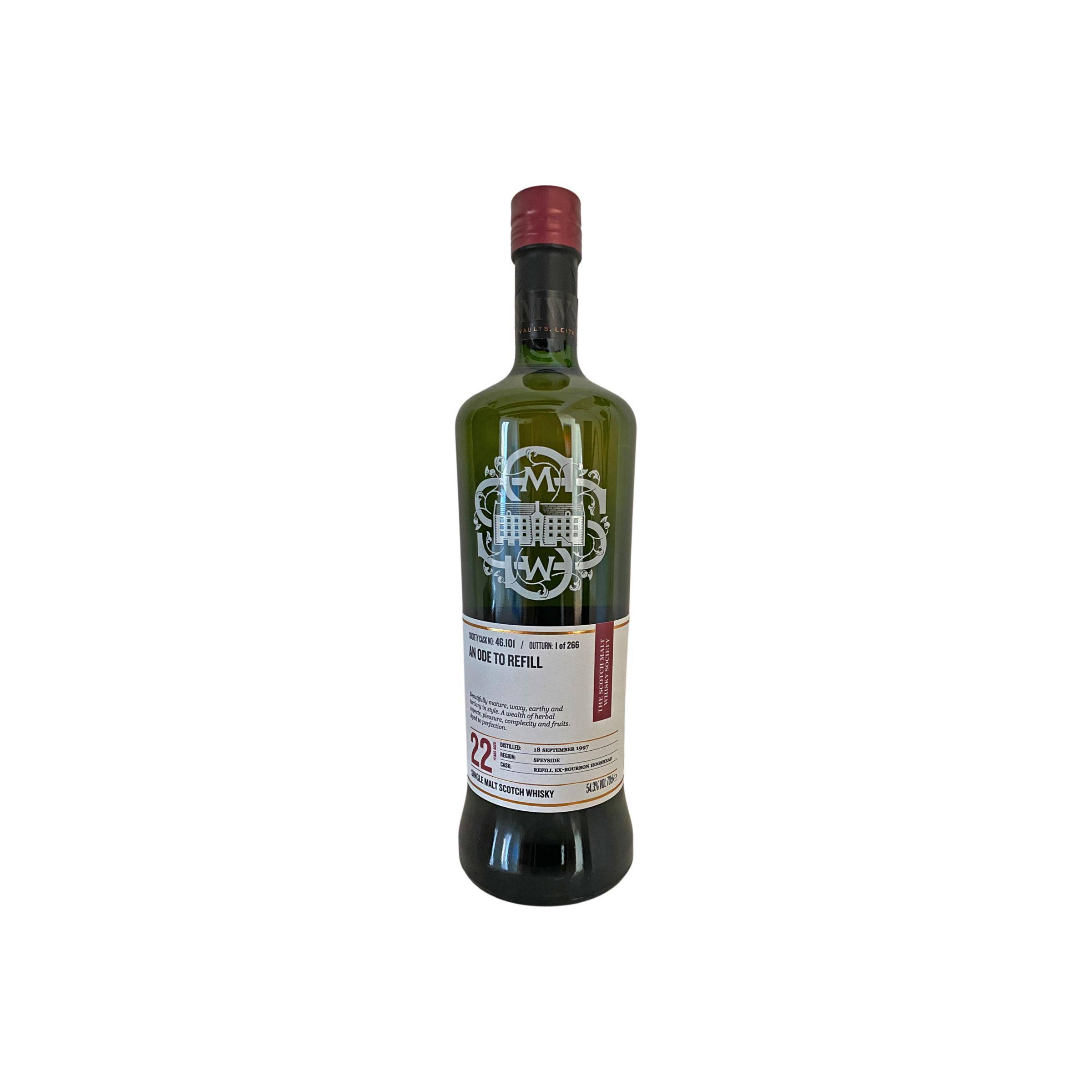 The Scotch Malt Whisky Society 1997 22 Years Single Malt Whisky
