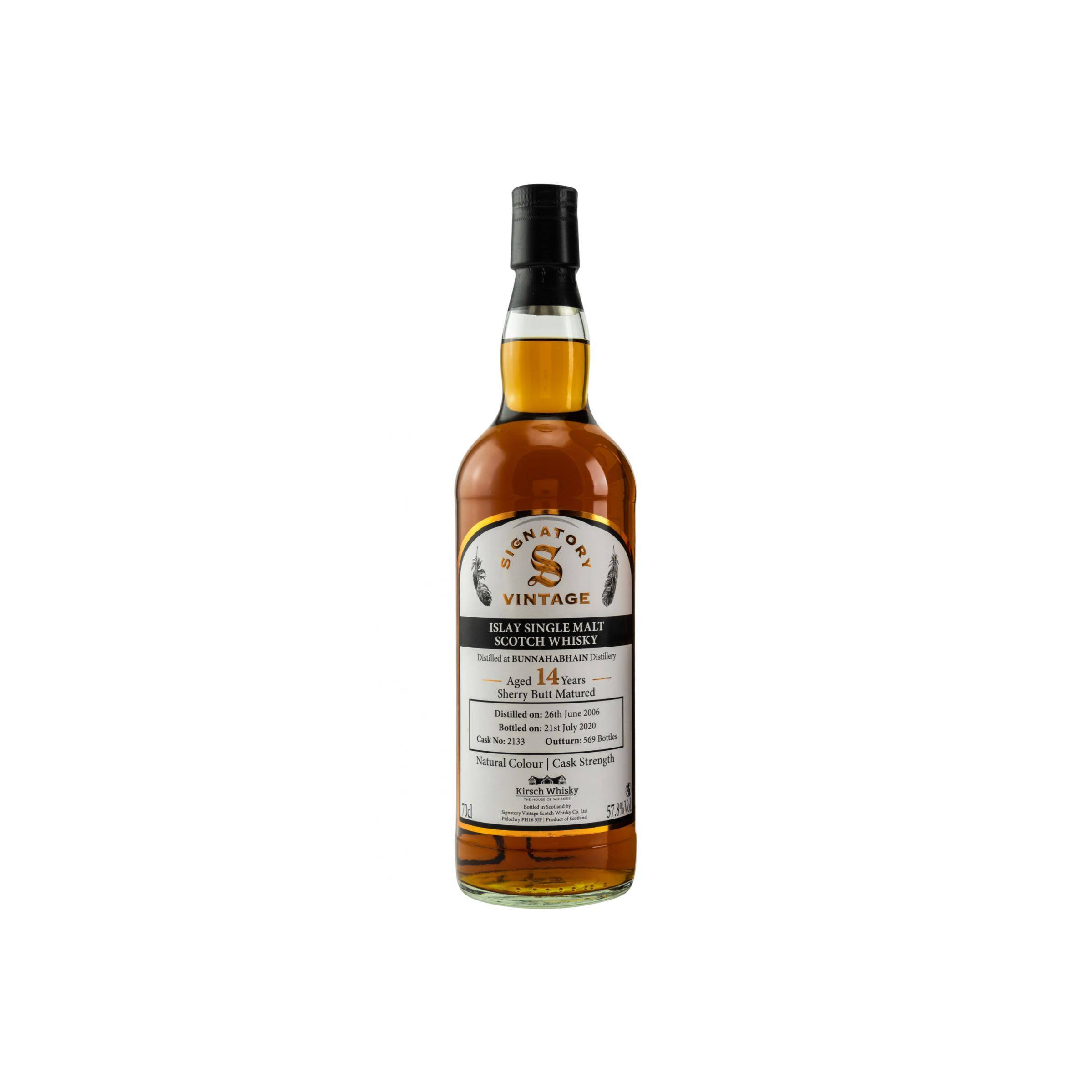 Bunnahabhain 2006 14 Years Single Malt Whisky