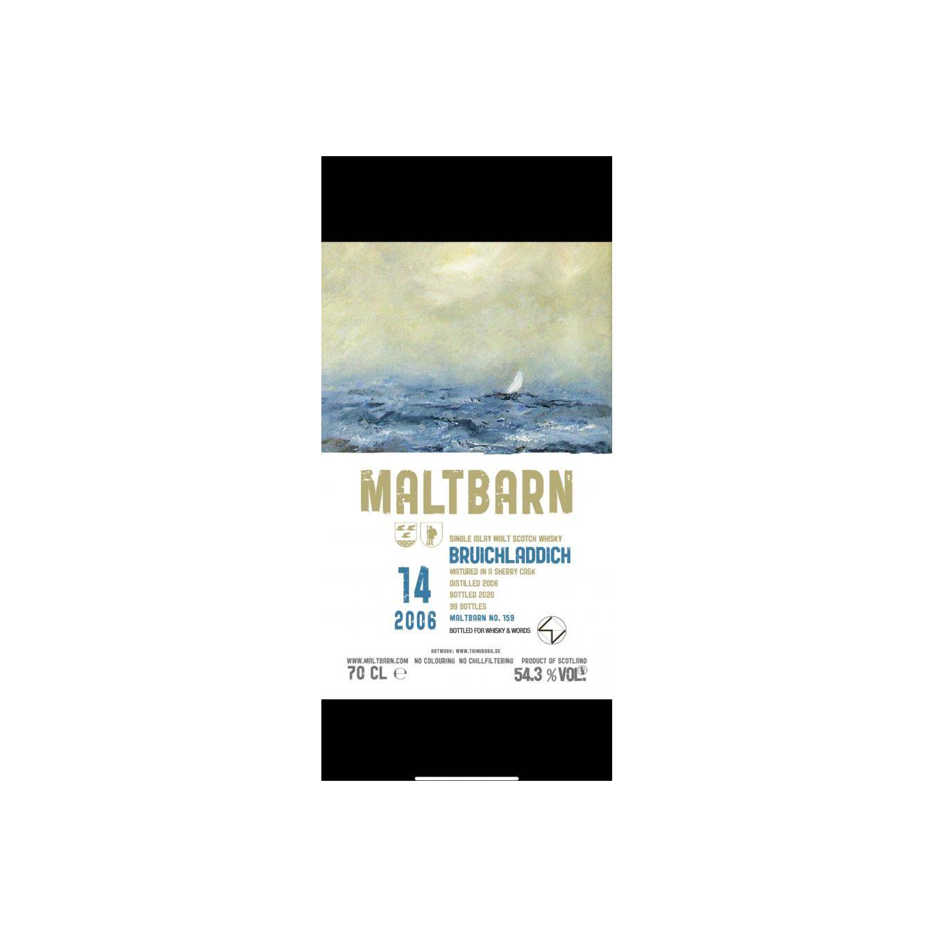Bruichladdich 2006 14 Years Single Malt Whisky 3