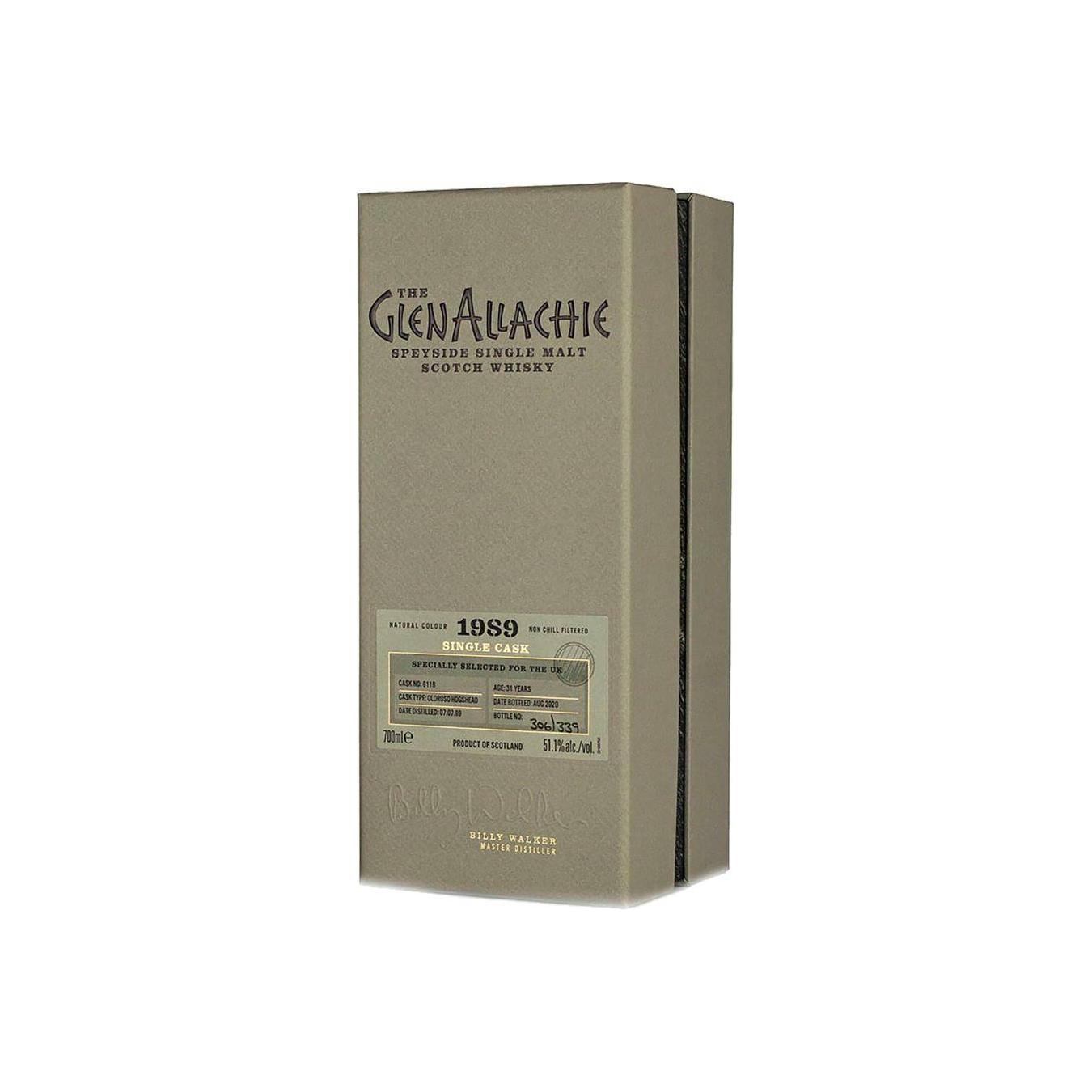 The GlenAllachie Single Cask 1989 31 Years Single Malt Whisky 2