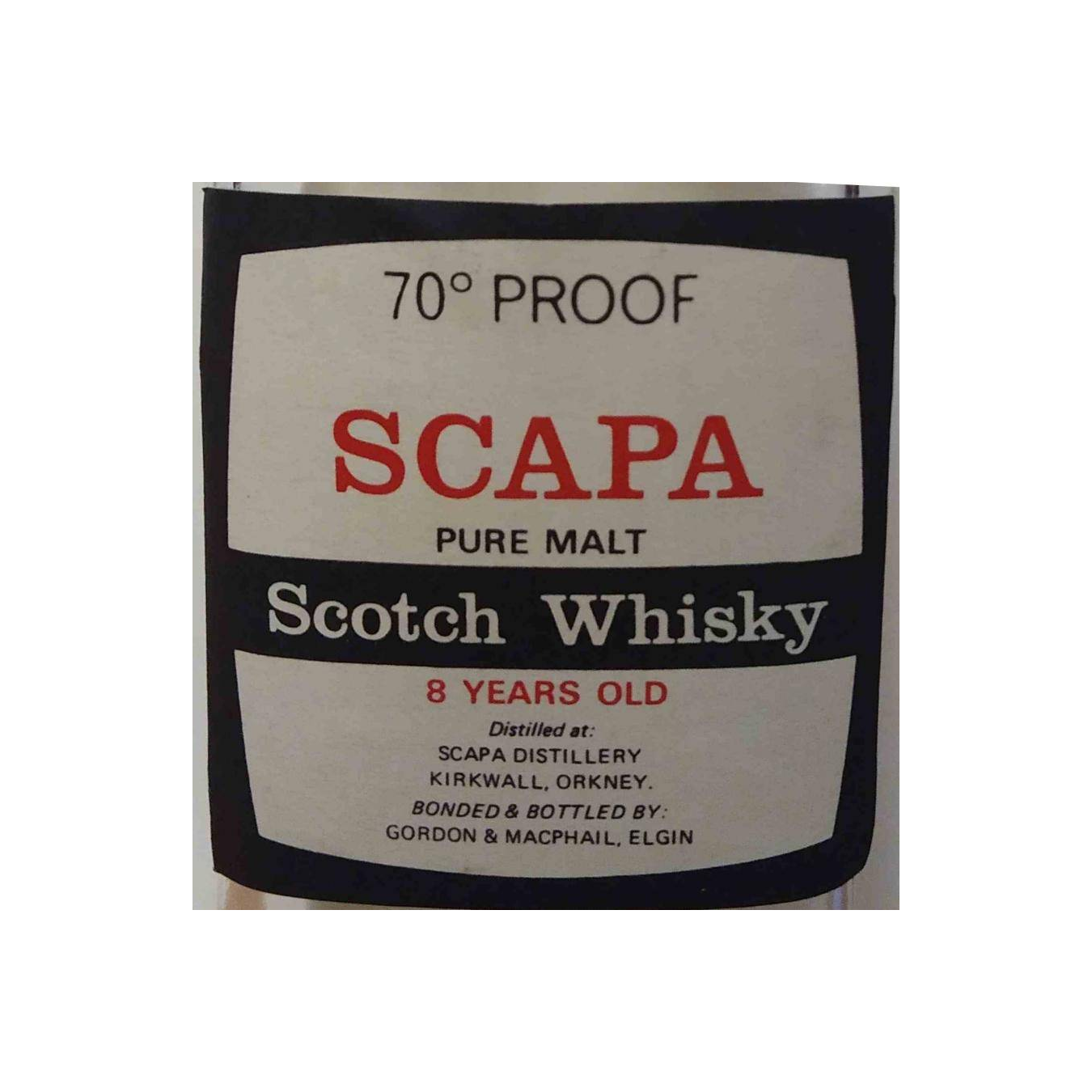 Scapa 8 Years Single Malt Whisky 3