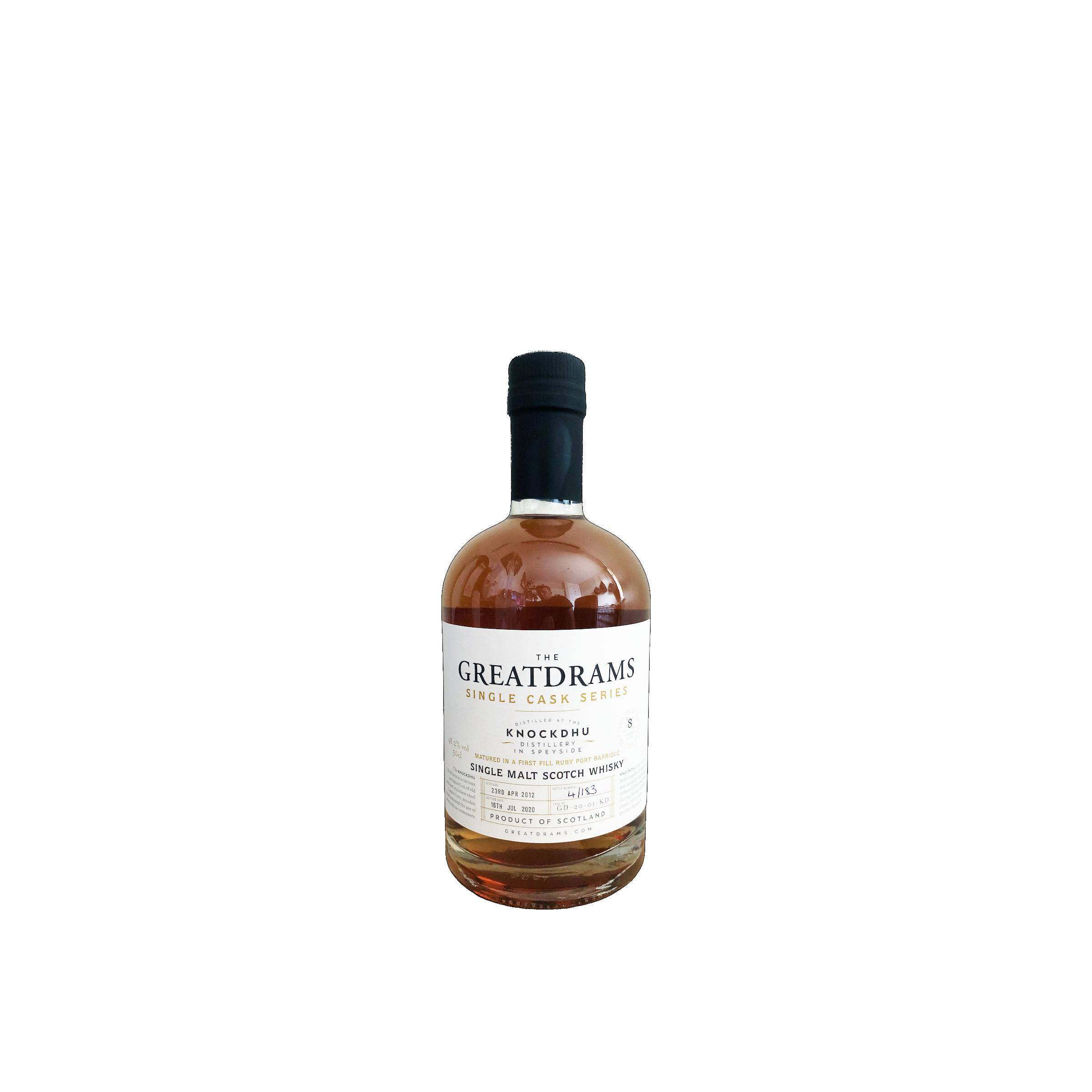 The Knockdhu Single Cask 2012 8 Years Single Malt Whisky